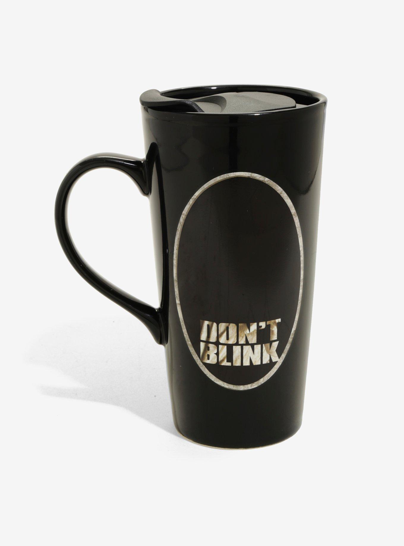 Doctor Who Weeping Angel Ceramic Heat Change Travel Mug, , alternate