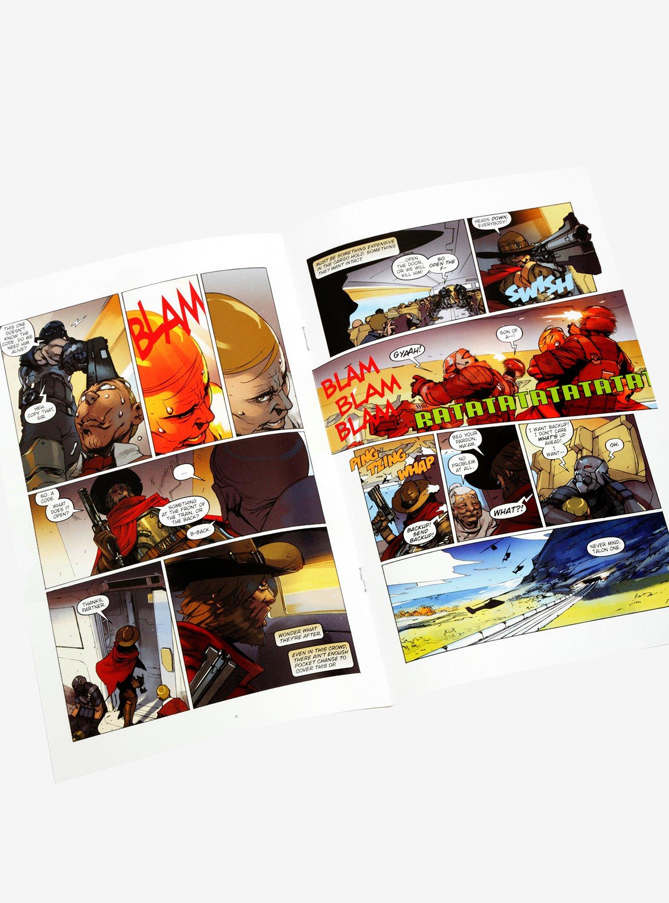 Overwatch McCree Comic & Key Chain, , alternate