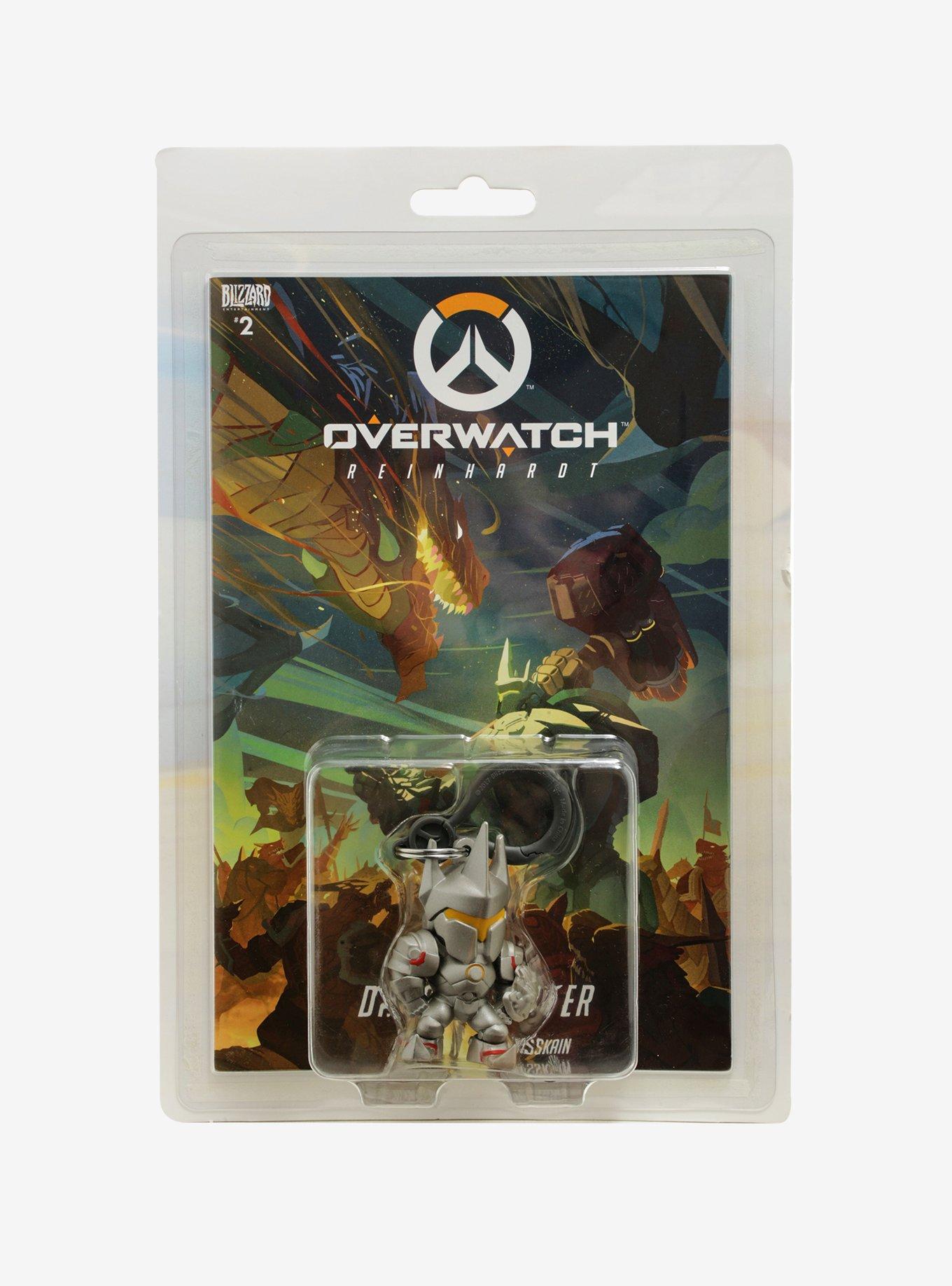 Overwatch Reinhardt Comic & Key Chain, , alternate