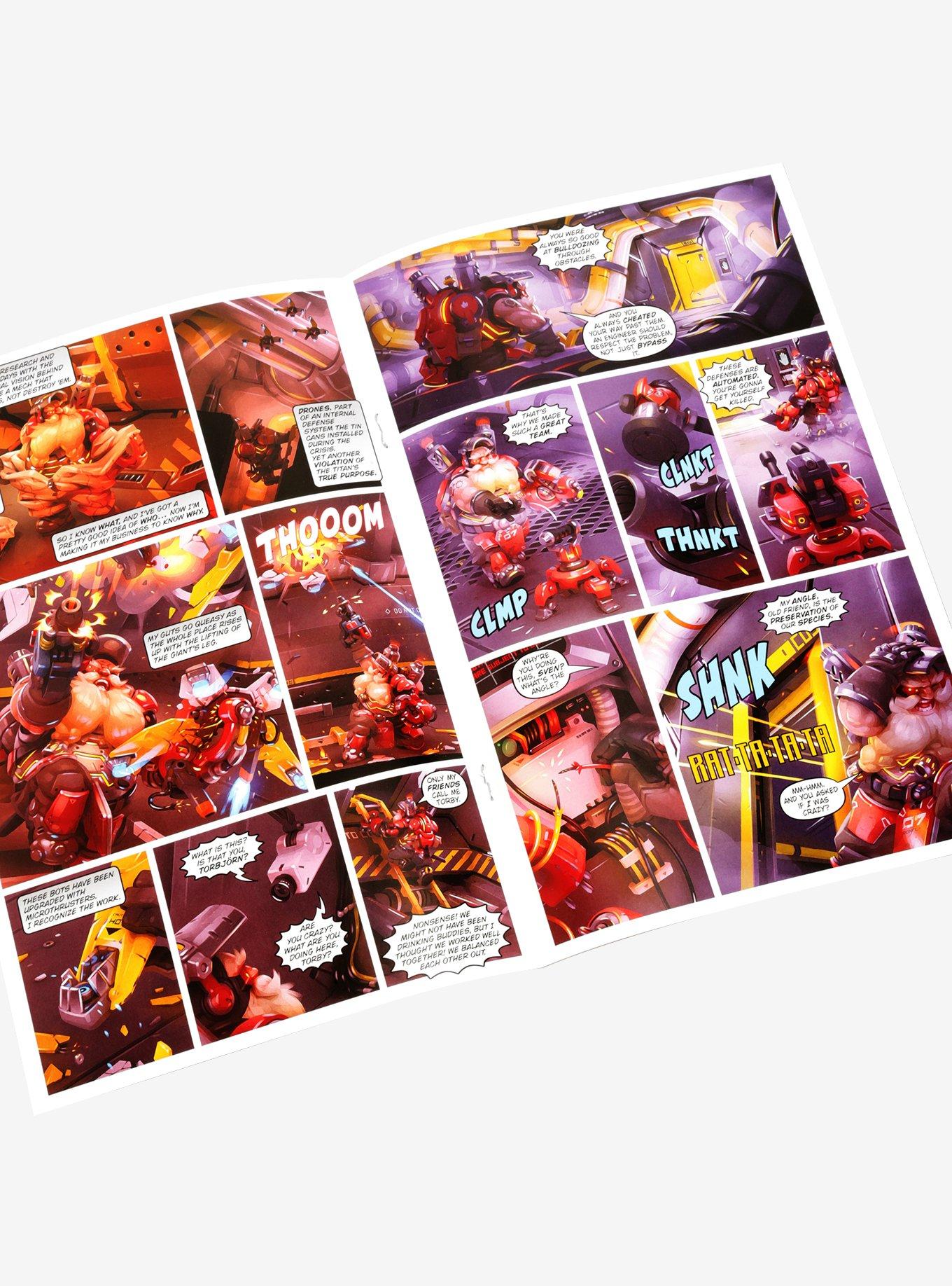 Overwatch Torbj&ouml;rn Comic & Key Chain, , alternate