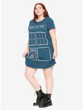 Her Universe Doctor Who TARDIS Door T-Shirt Dress Plus Size, , alternate