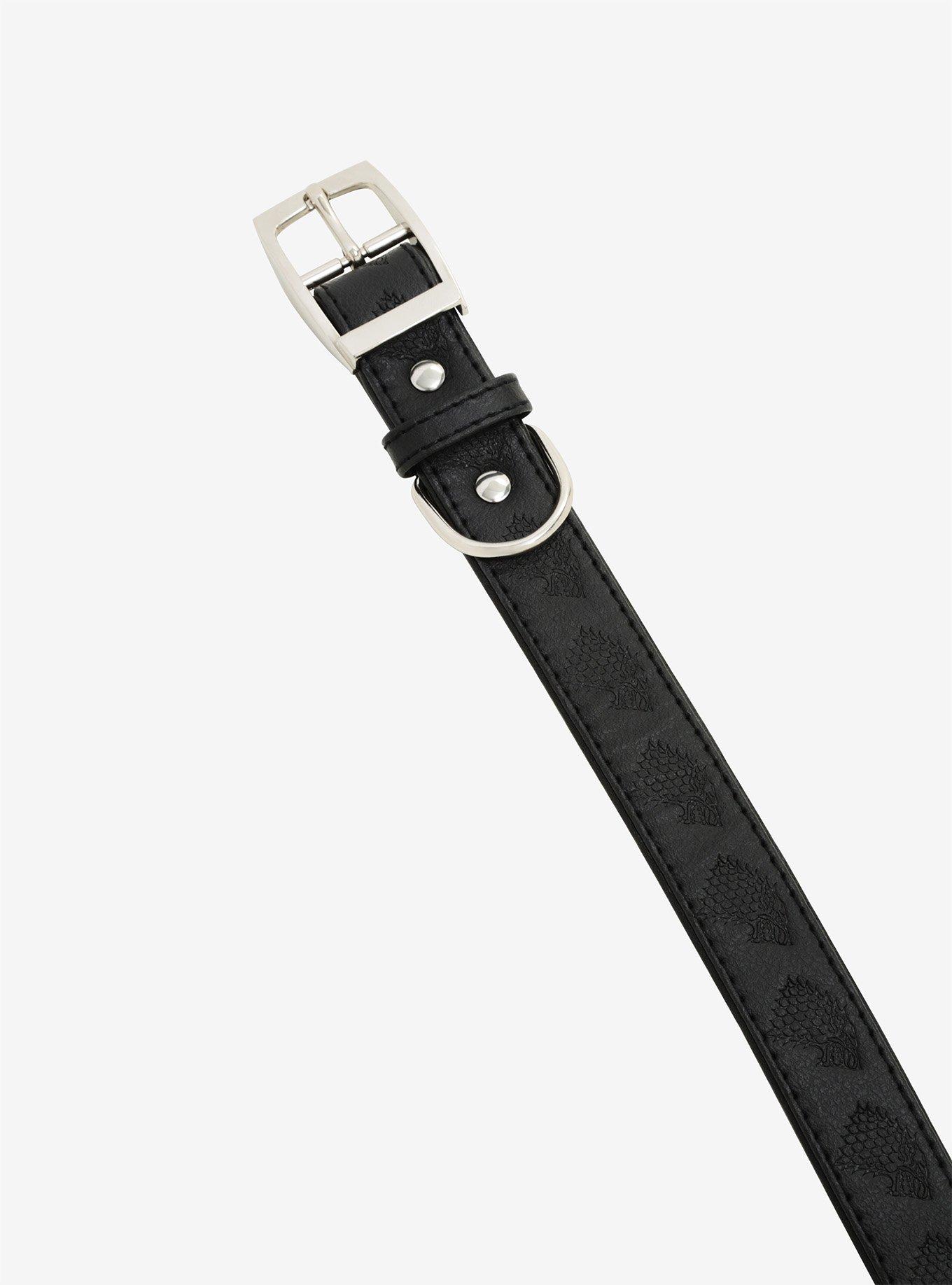 Game Of Thrones House Stark Embossed Pet Collar, , alternate
