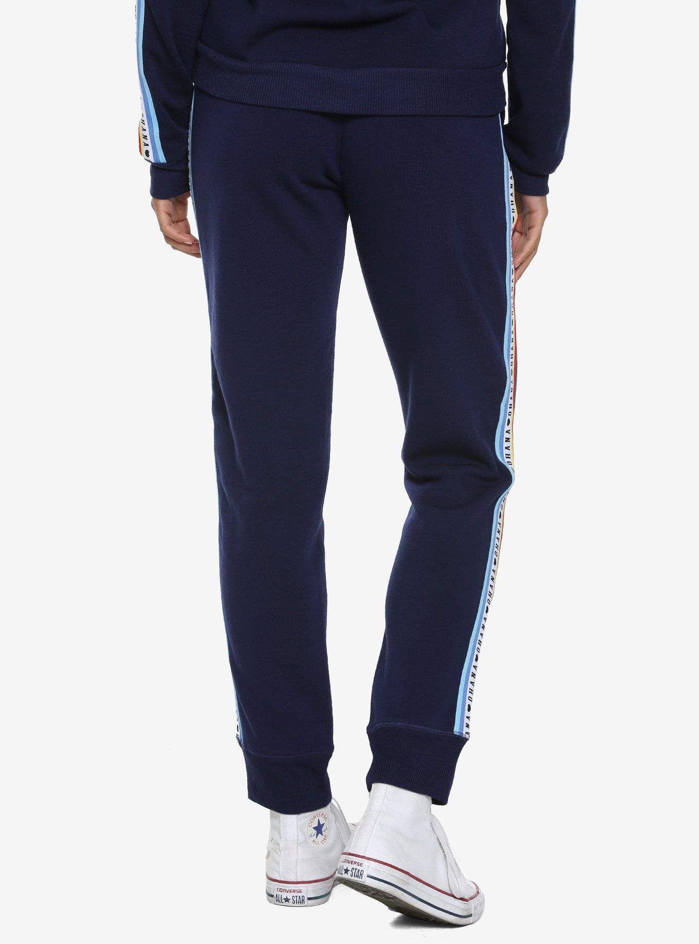 Disney Lilo & Stitch Rainbow Taped Jogger Pants - BoxLunch Exclusive, , alternate