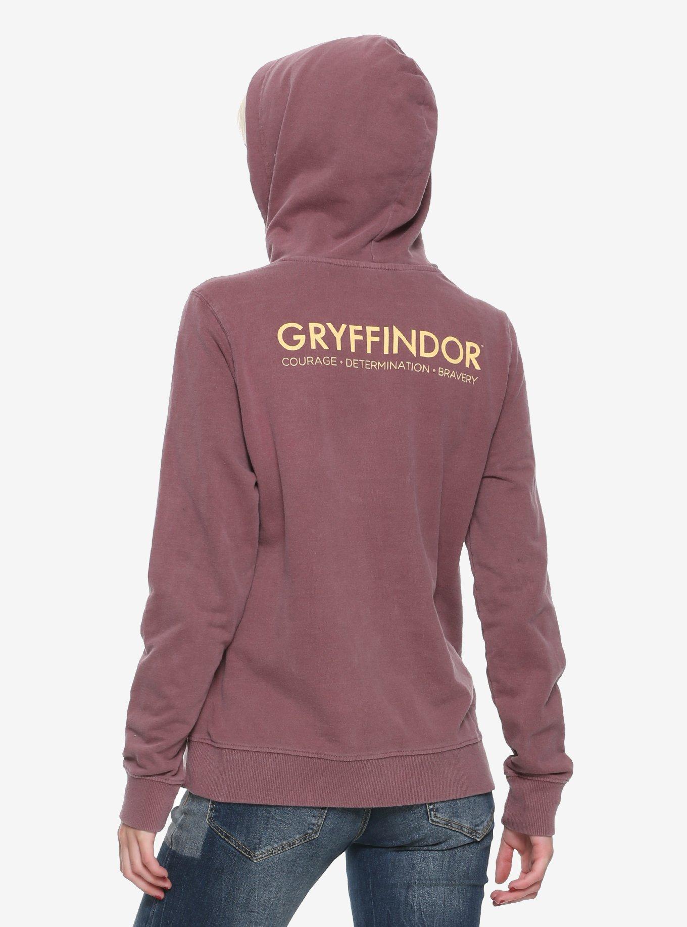 Harry Potter Faded Gryffindor Girls Hoodie, , alternate