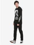 A Nightmare On Elm Street Black & White Freddy Long-Sleeve T-Shirt Hot Topic Exclusive, , alternate