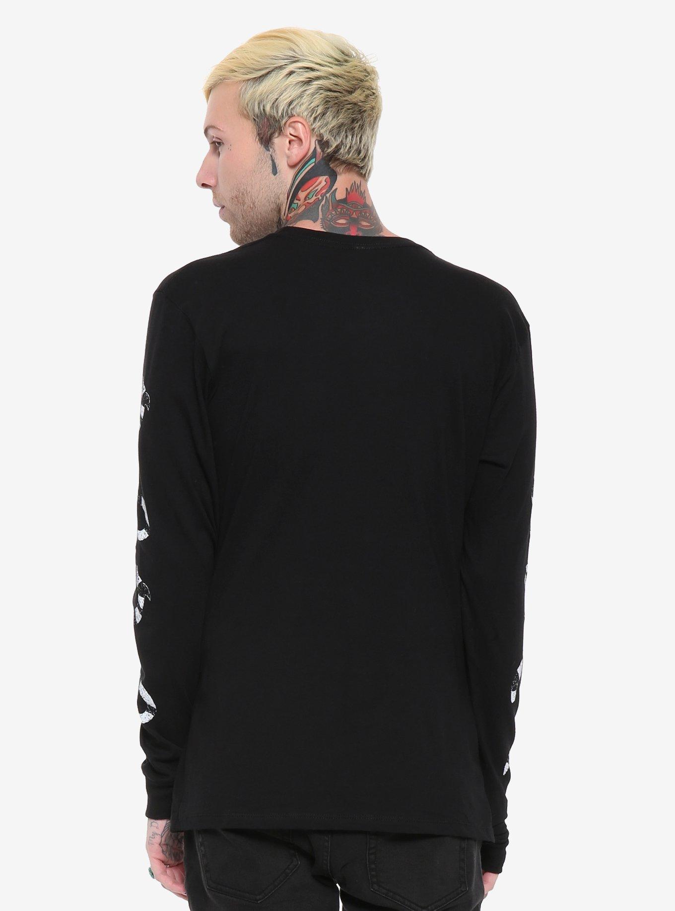 Beetlejuice Sandworm & Beetlejuice Long-Sleeve T-Shirt, , alternate