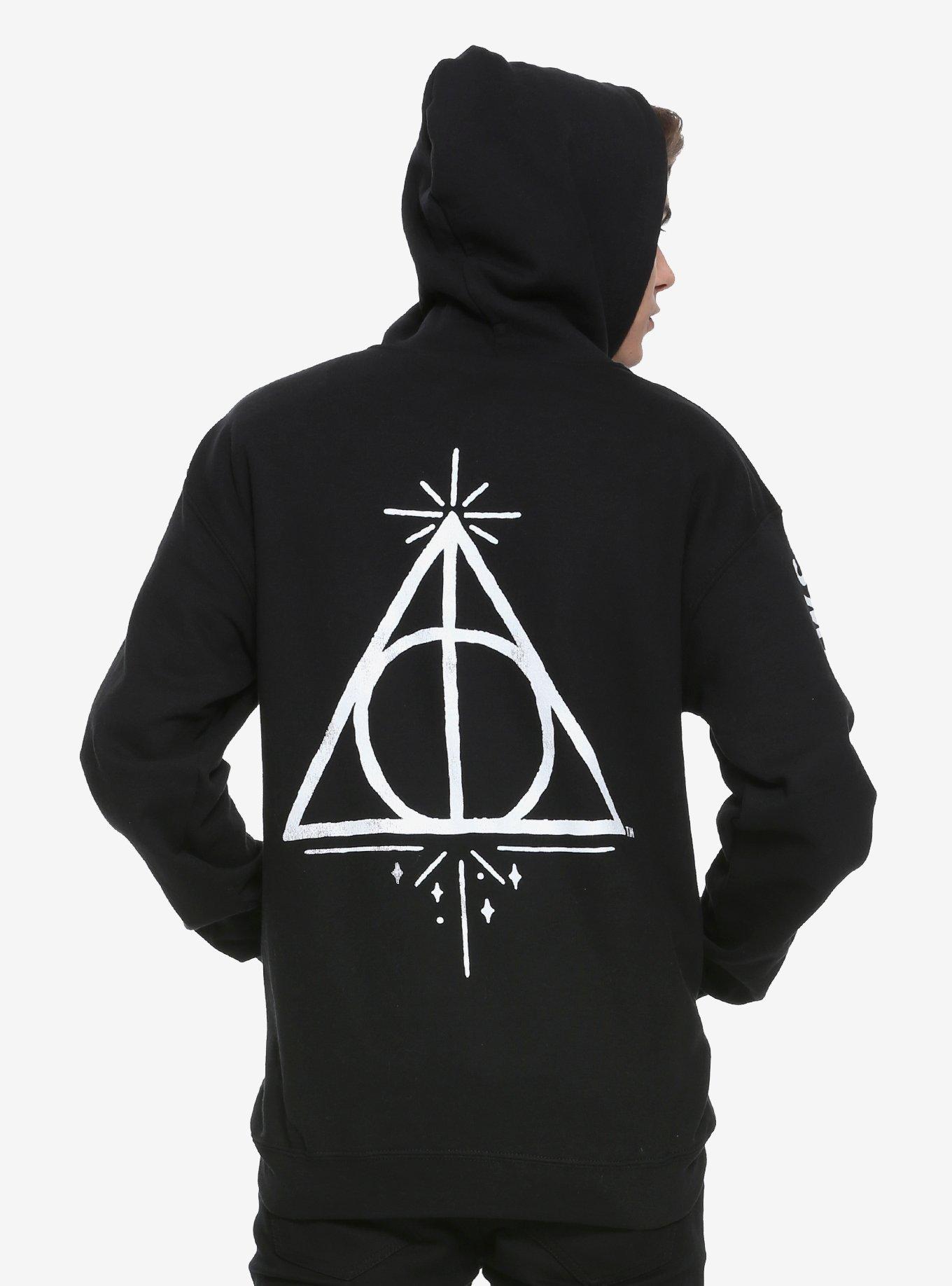 Harry Potter Deathly Hallows Hoodie, , alternate