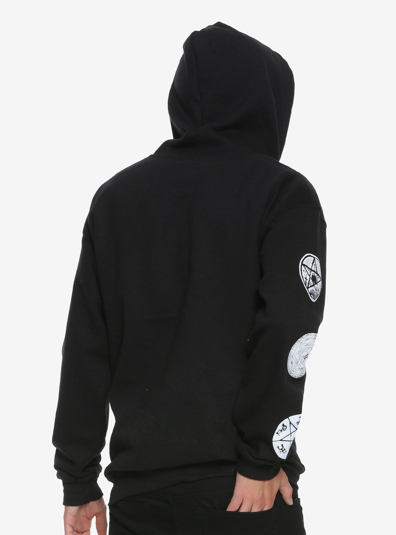 Supernatural Symbols Hoodie Hot Topic Exclusive, , alternate