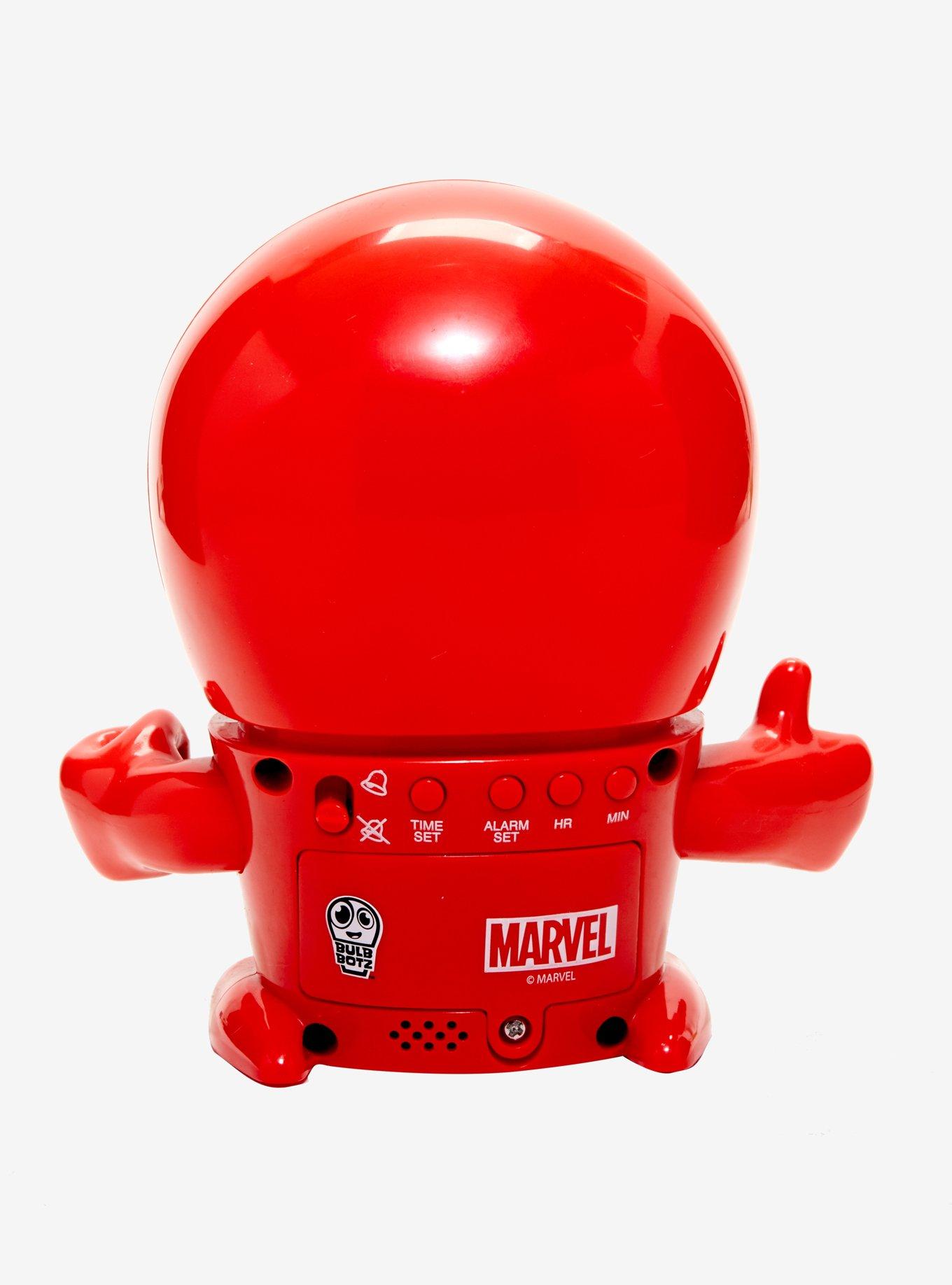 BulbBotz Marvel Deadpool Night Light Alarm Clock, , alternate