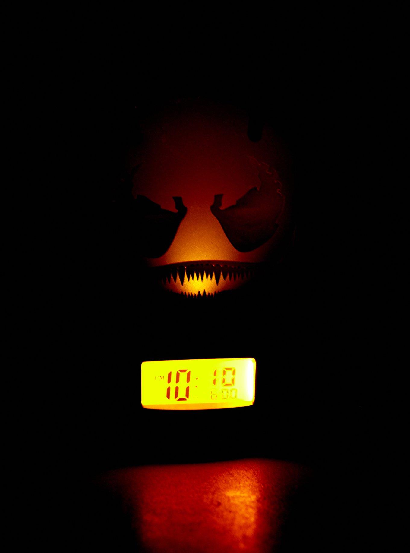 BulbBotz Marvel Venom Night Light Alarm Clock, , alternate