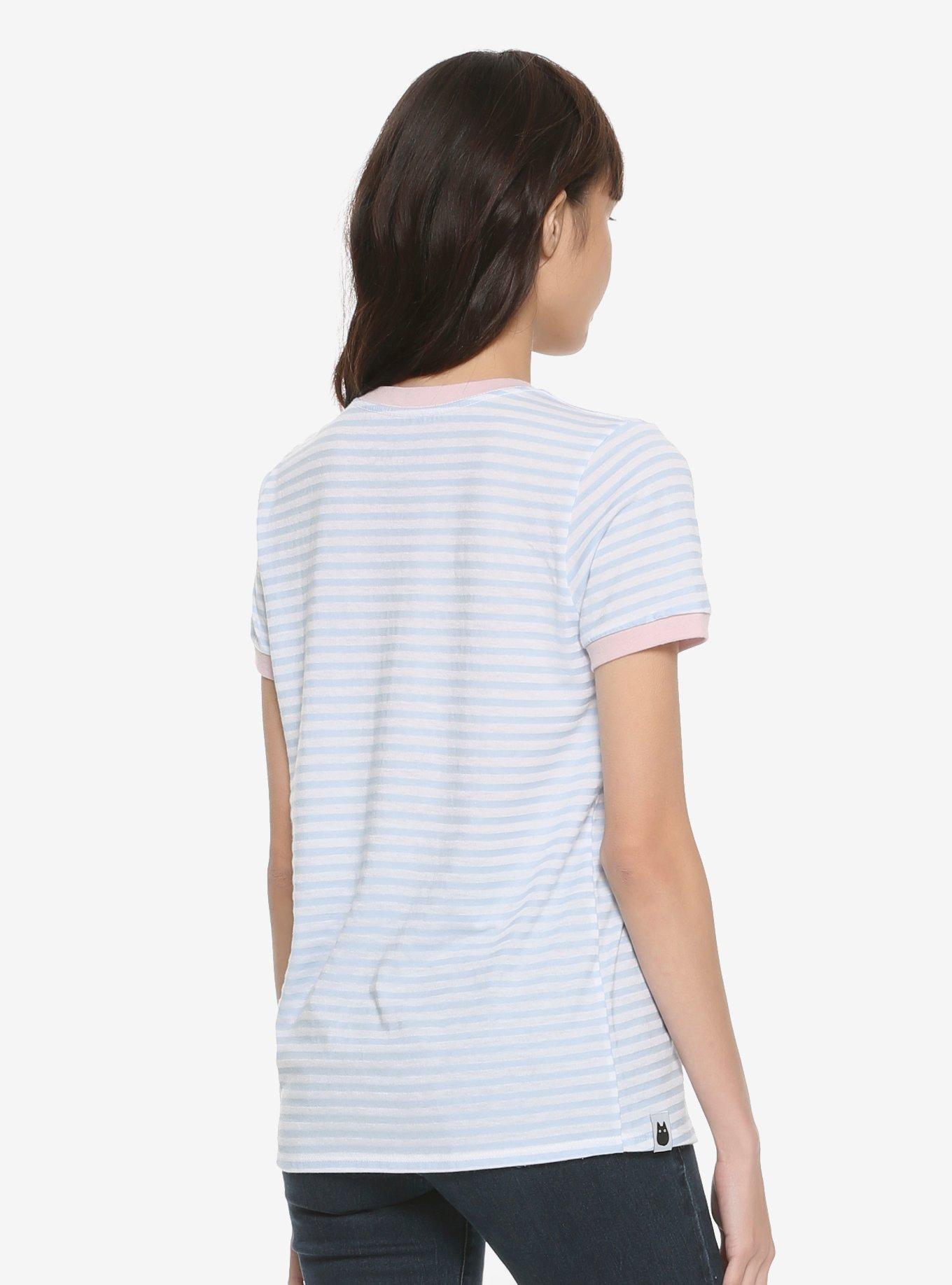 Studio Ghibli My Neighbor Totoro Striped Ringer T-Shirt, , alternate