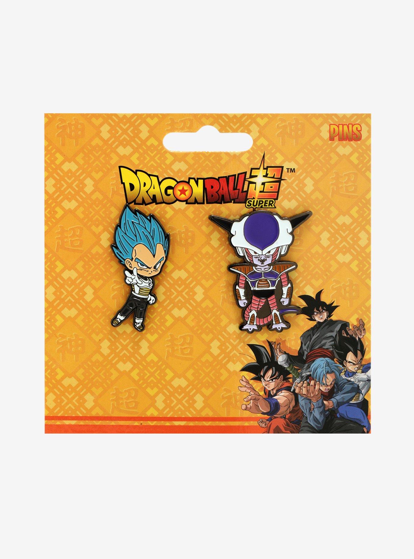 Dragon Ball Z Vegeta & Frieza Enamel Pin Set, , alternate
