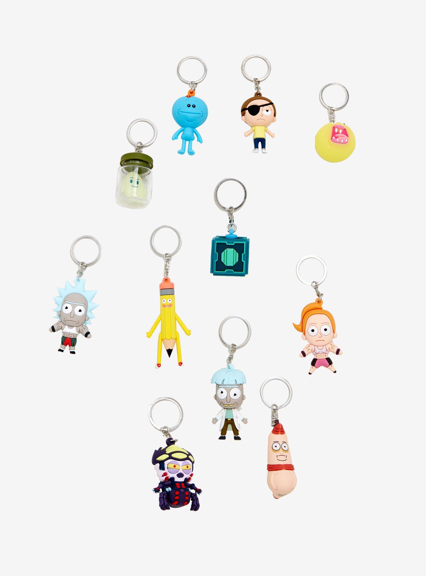 Rick And Morty Series 2 Blind Bag Key Chain, , alternate