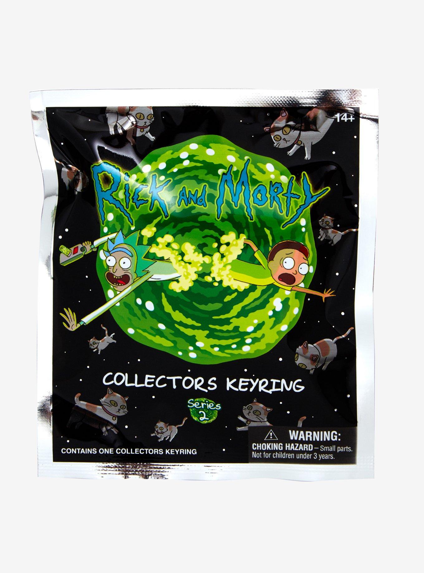 Rick And Morty Series 2 Blind Bag Key Chain, , alternate