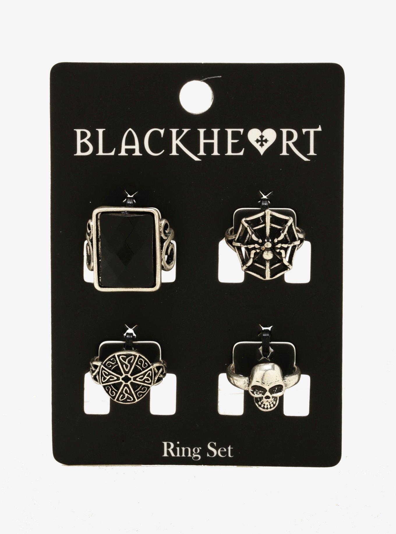Blackheart Dark Ring Set, , alternate