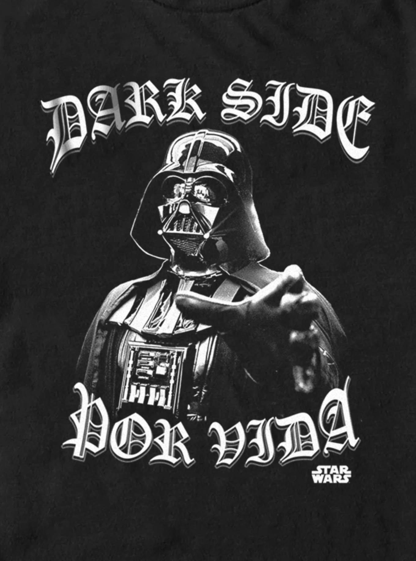 Star Wars Dark Side Por Vida T-Shirt