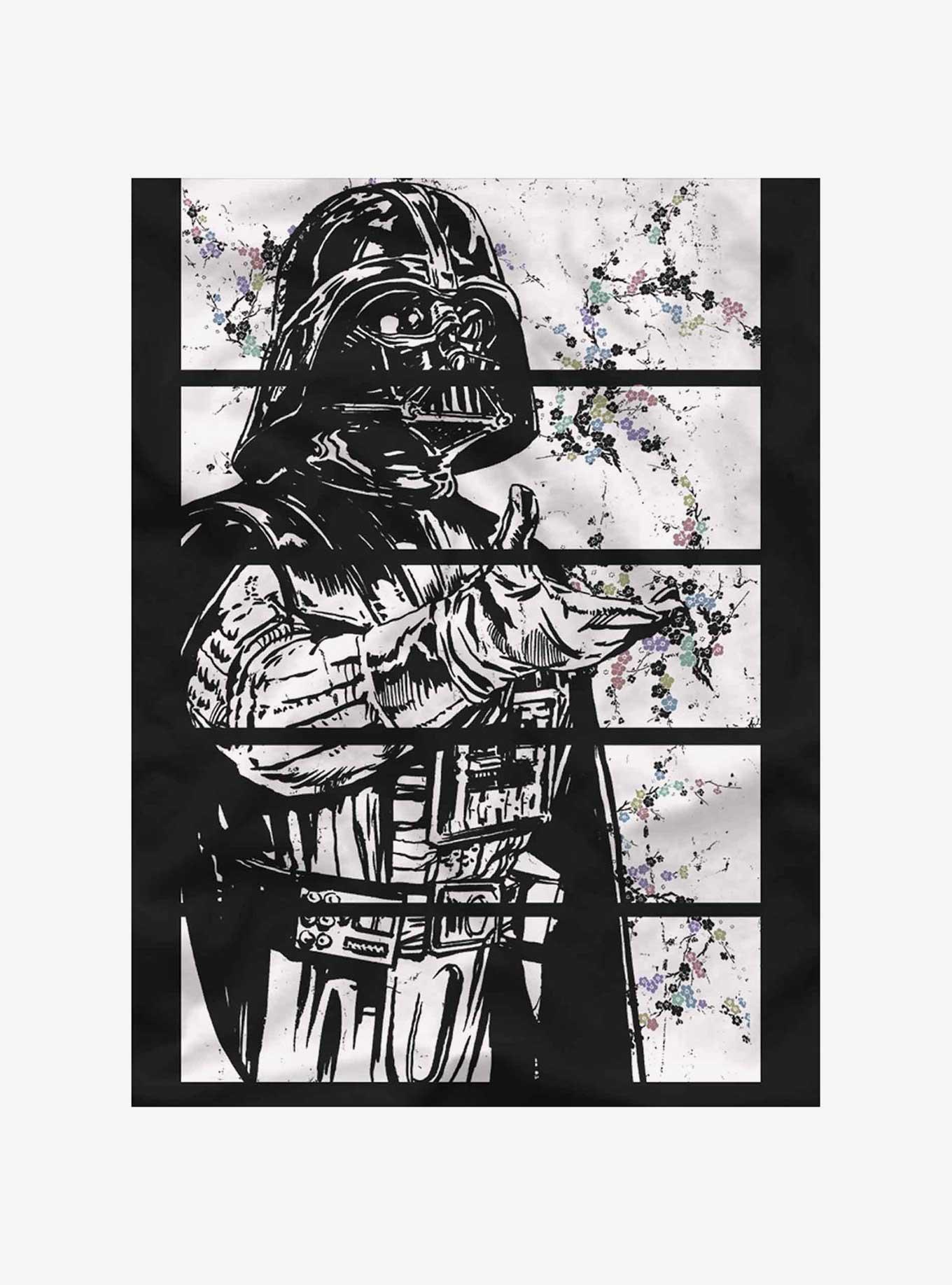 Star Wars Darth Vader Cherry Blossoms T-Shirt, , hi-res