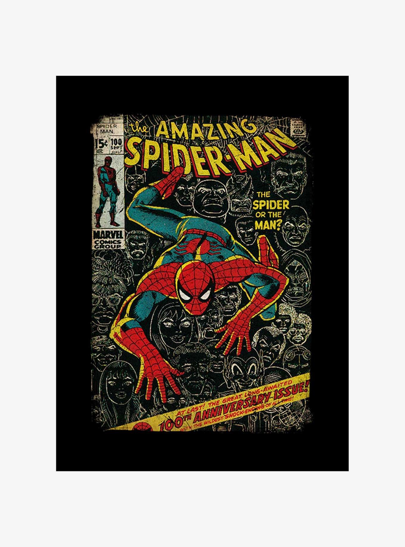 Marvel Spider-Man Comic Book Anniversary T-Shirt, , hi-res