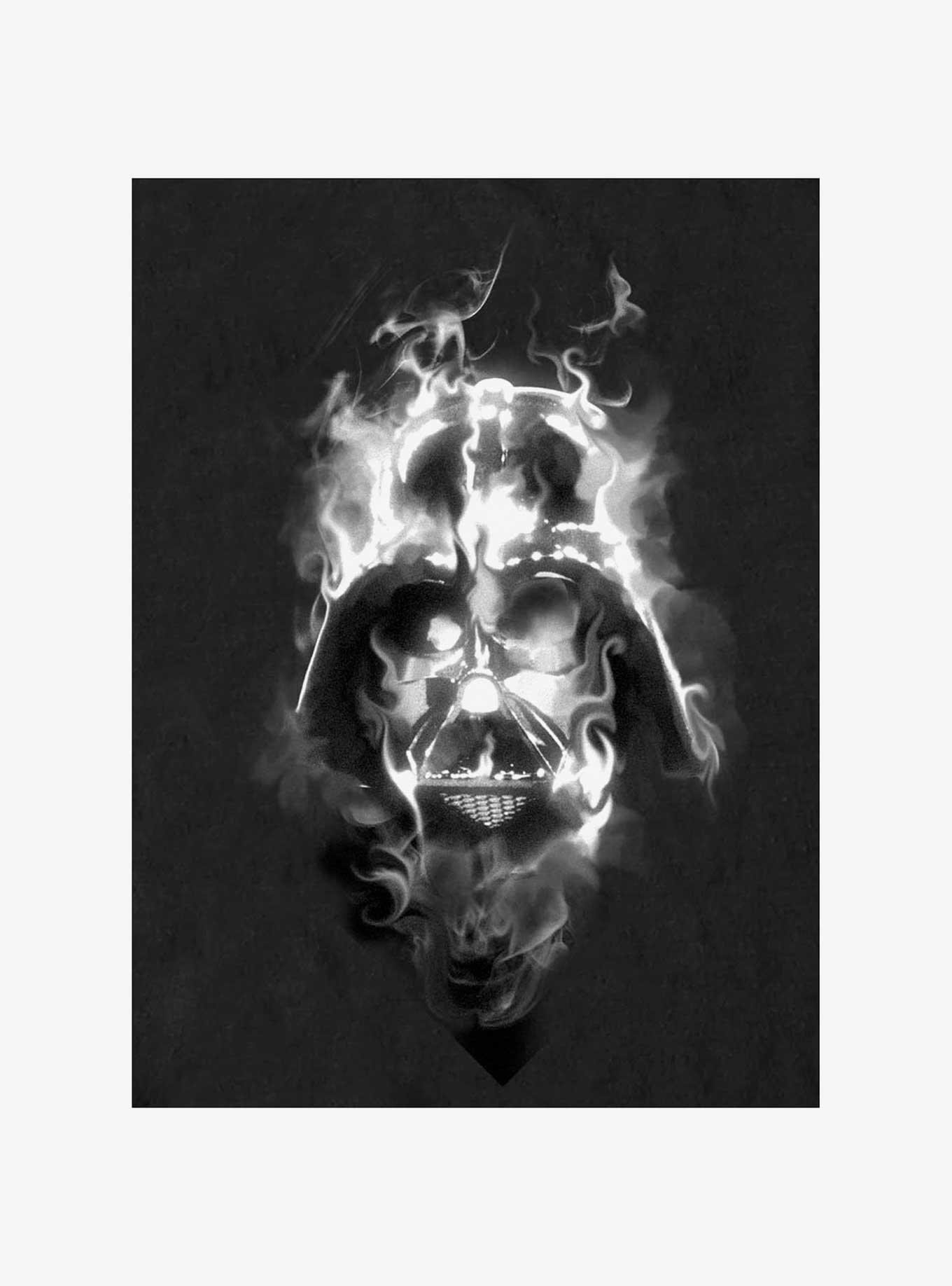 Star Wars Darth Vader Smoke T-Shirt, BLACK, alternate