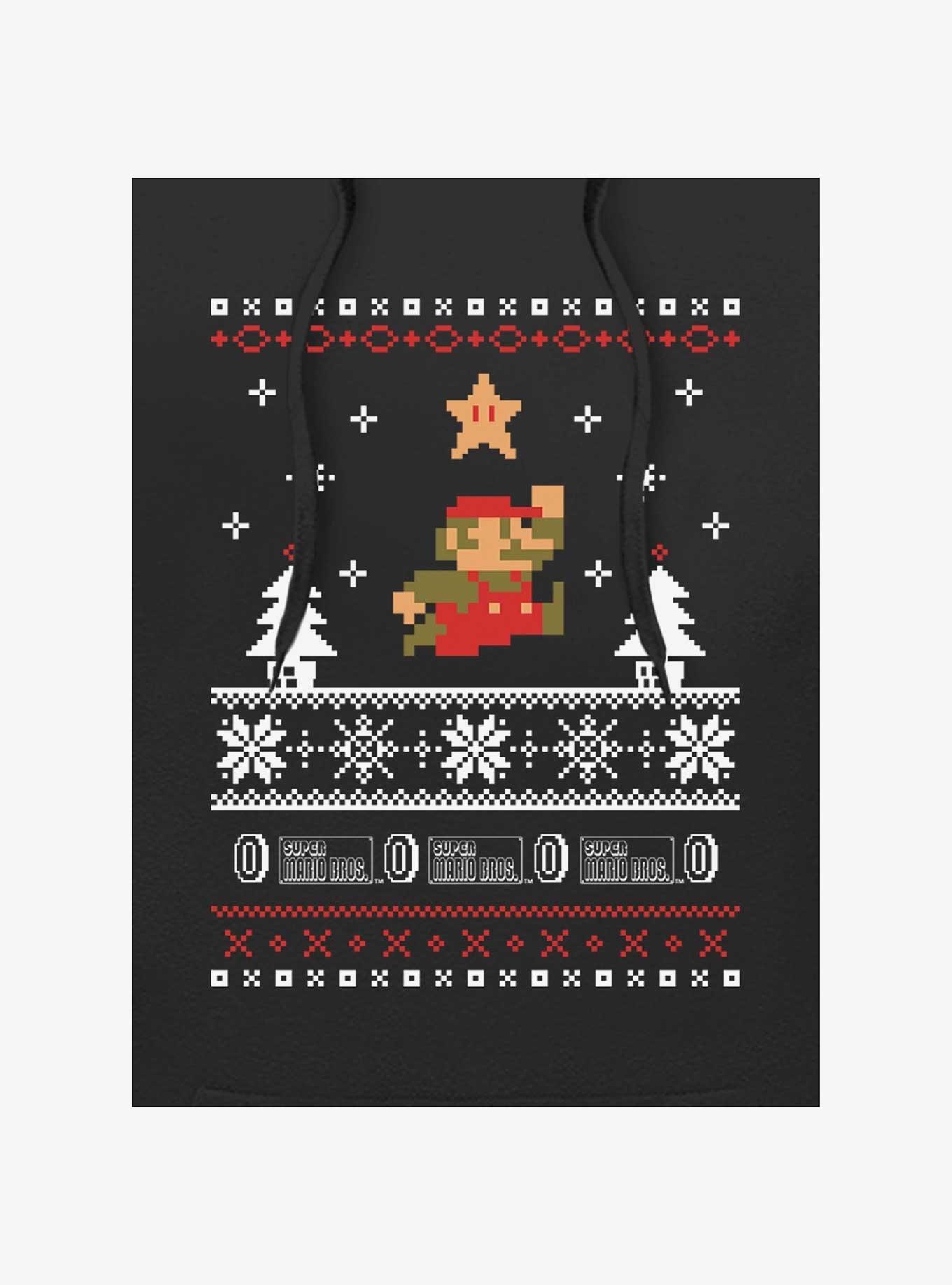 Nintendo Mario Ugly Christmas Sweater Hoodie, , hi-res