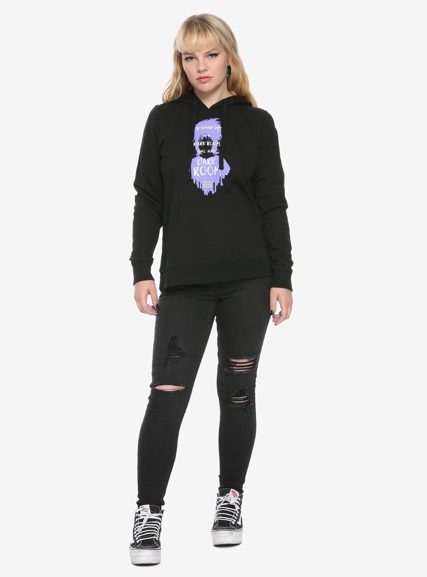 Beetlejuice Lydia Dark Room Girls Hoodie, , alternate