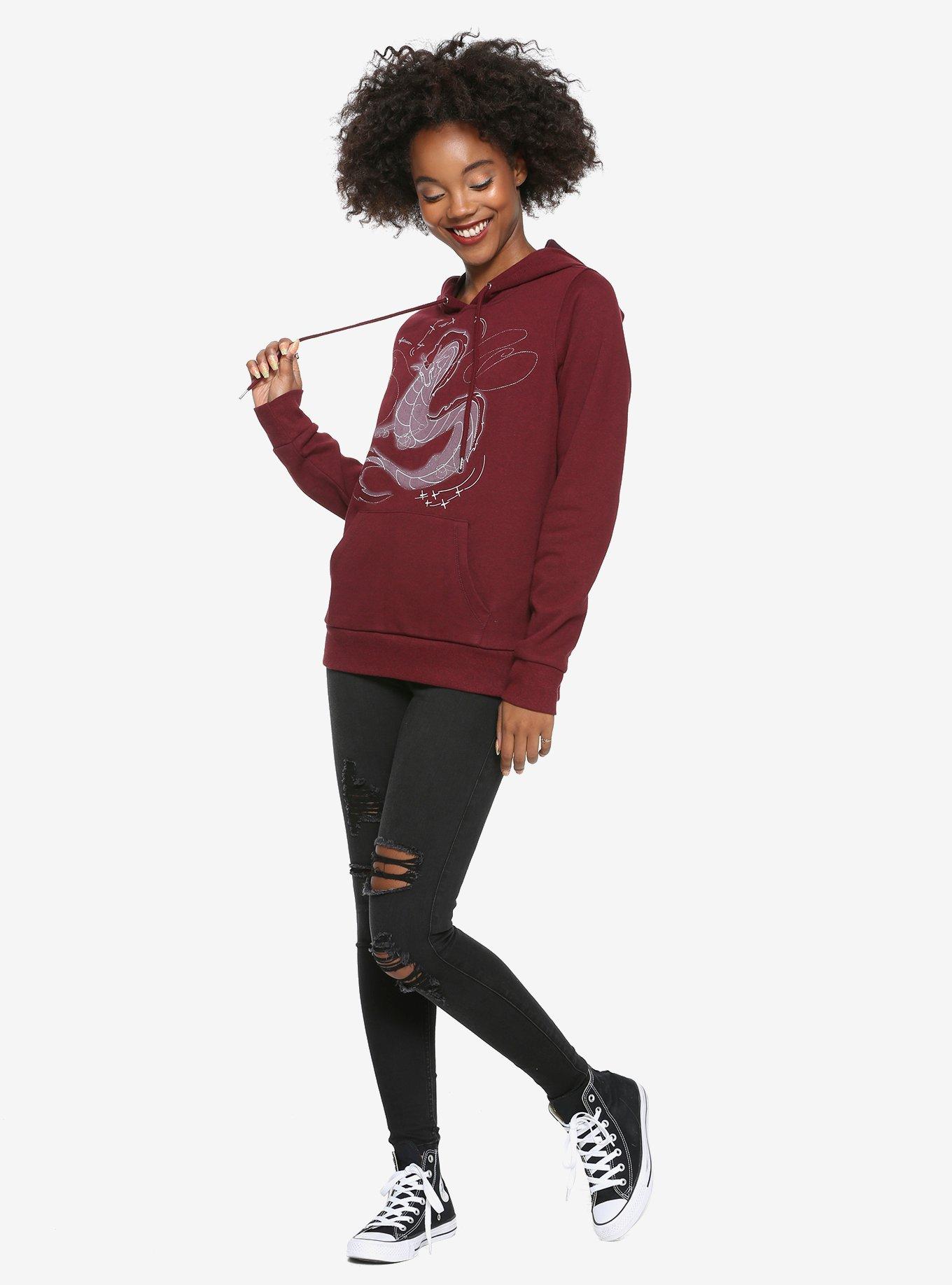 Studio Ghibli Spirited Away Haku Hoodie, , alternate