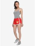 DC Comics Wonder Woman Logo Girls Lounge Shorts, , alternate