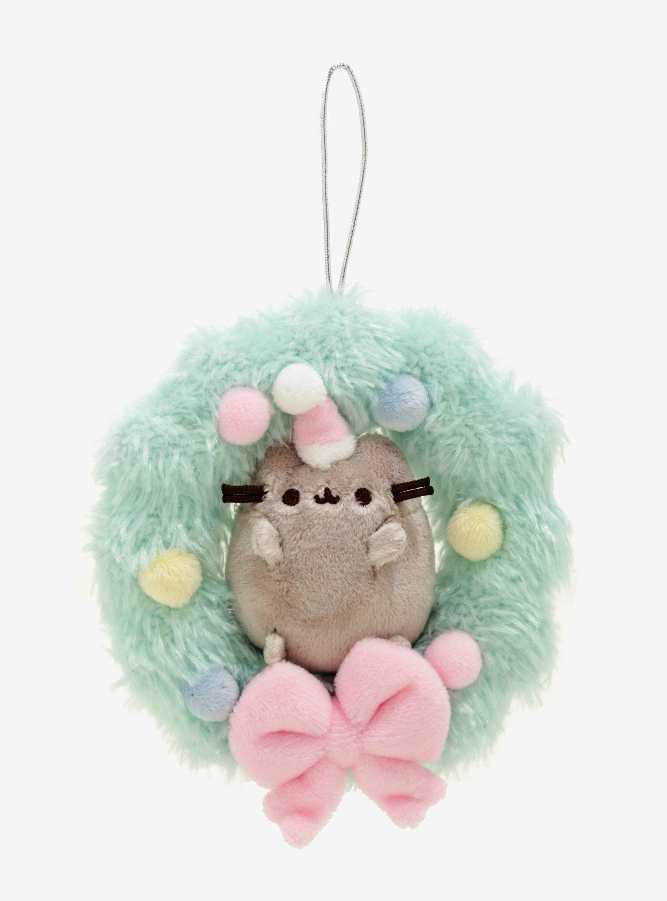 Pusheen Holiday Wreath Ornament, , alternate