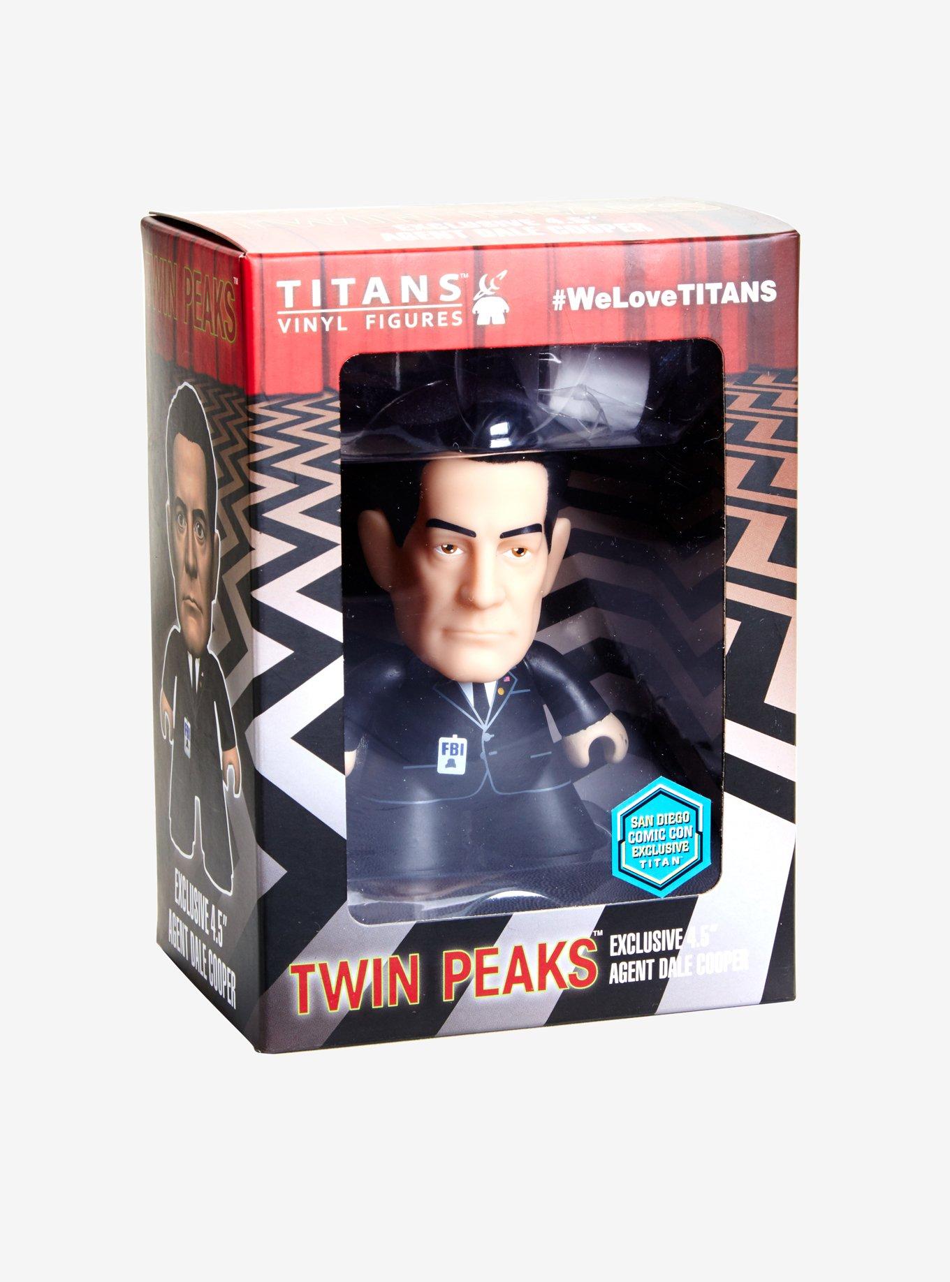 Twin Peaks Agent Dale Cooper 4 1/2 Inch Titans Vinyl Figure 2018 Summer Convention Exclusive, , alternate