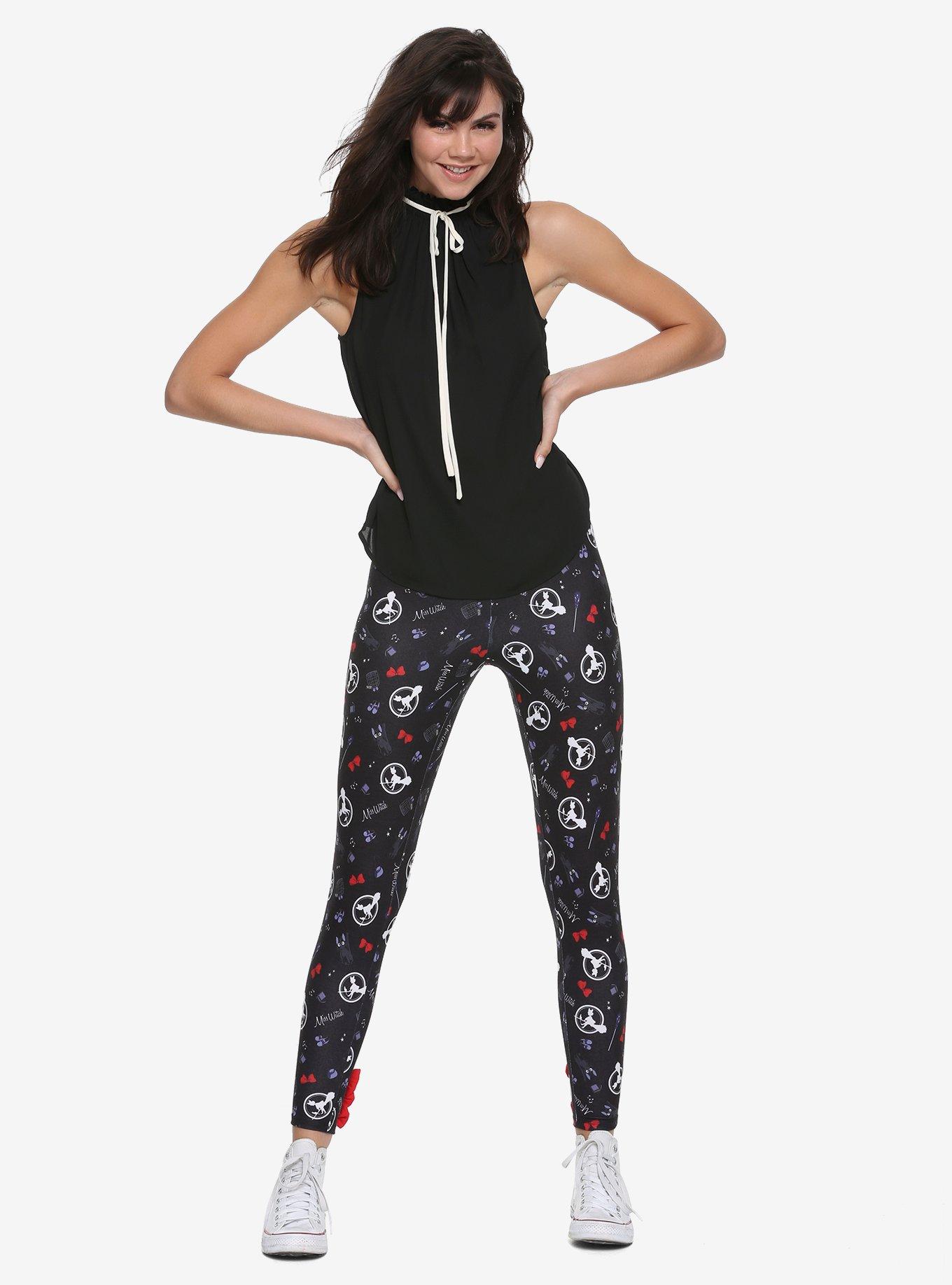 Studio Ghibli Kiki's Delivery Service Bow Leggings, , alternate
