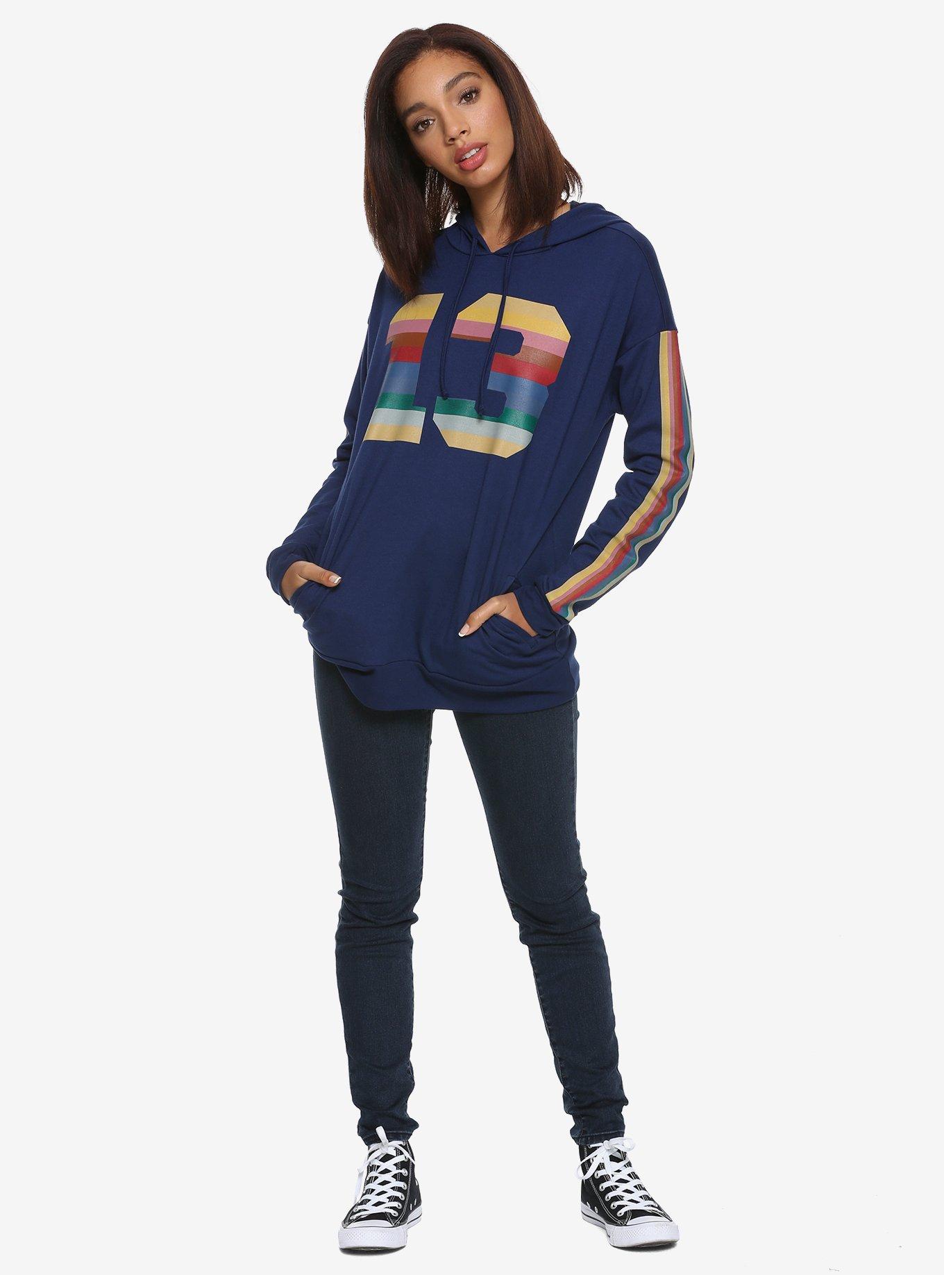 Doctor Who Rainbow Thirteen Hoodie, , alternate