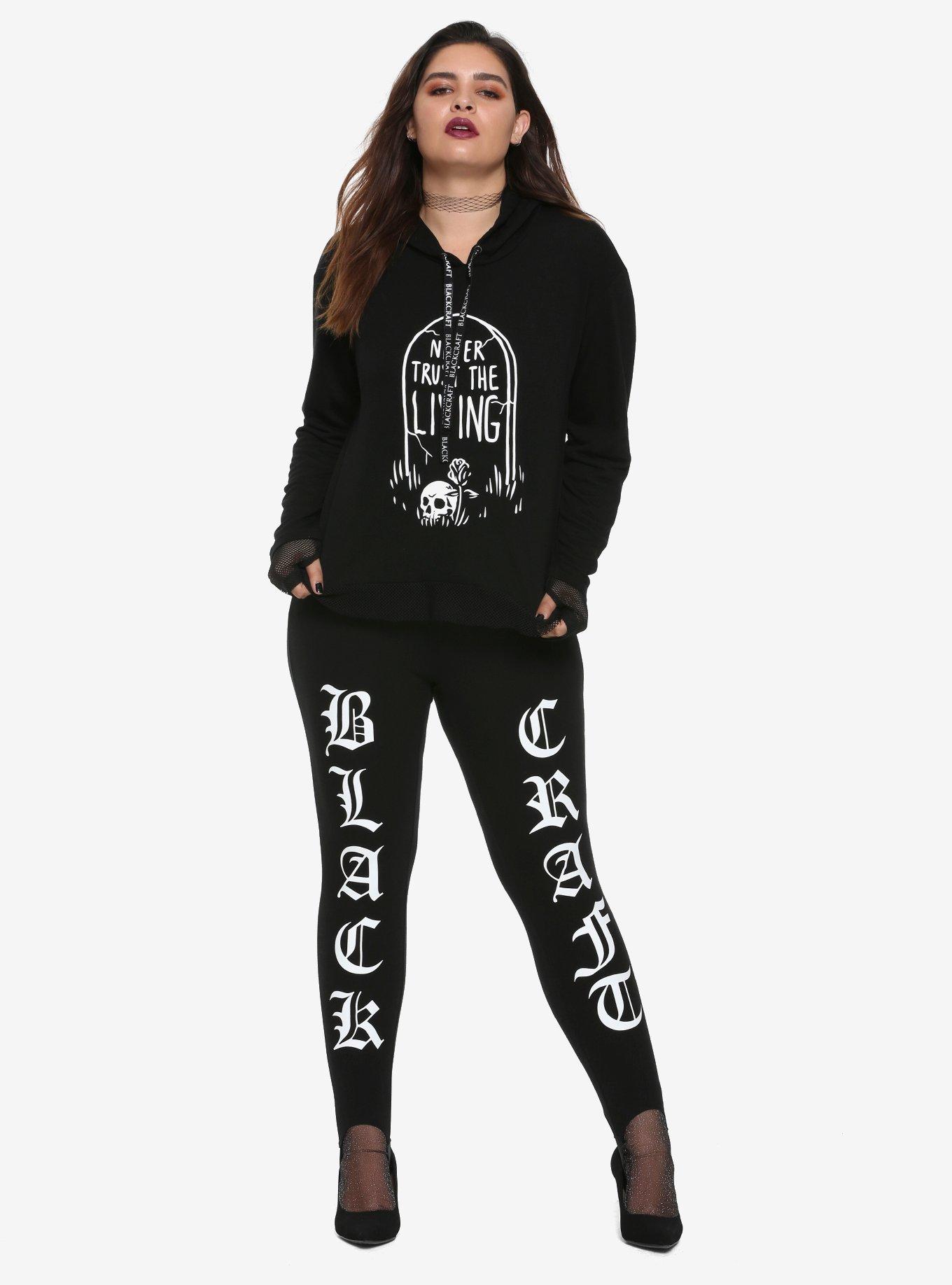 BlackCraft Stirrup Leggings Plus Size Hot Topic Exclusive, , alternate