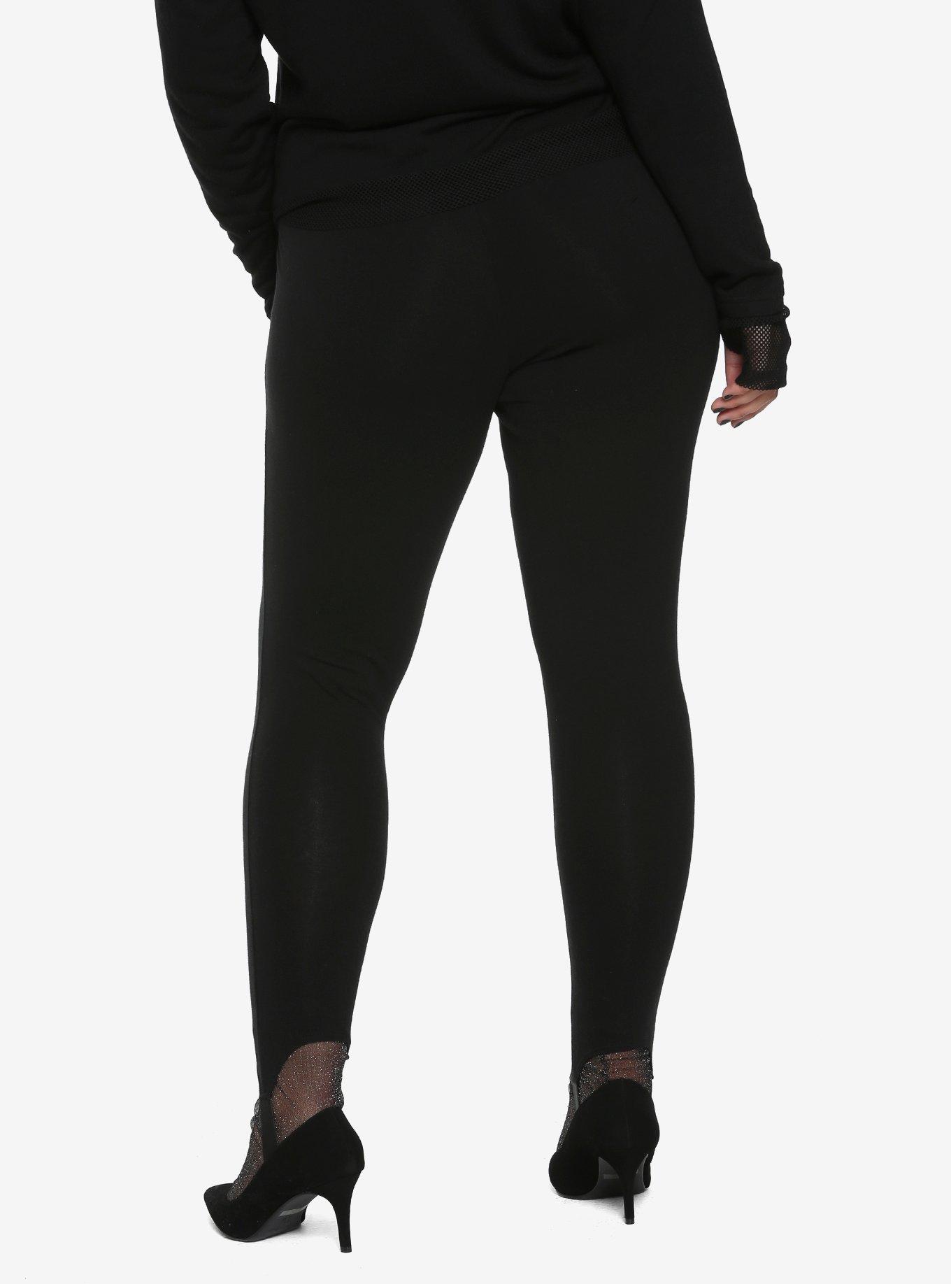 BlackCraft Stirrup Leggings Plus Size Hot Topic Exclusive, , alternate