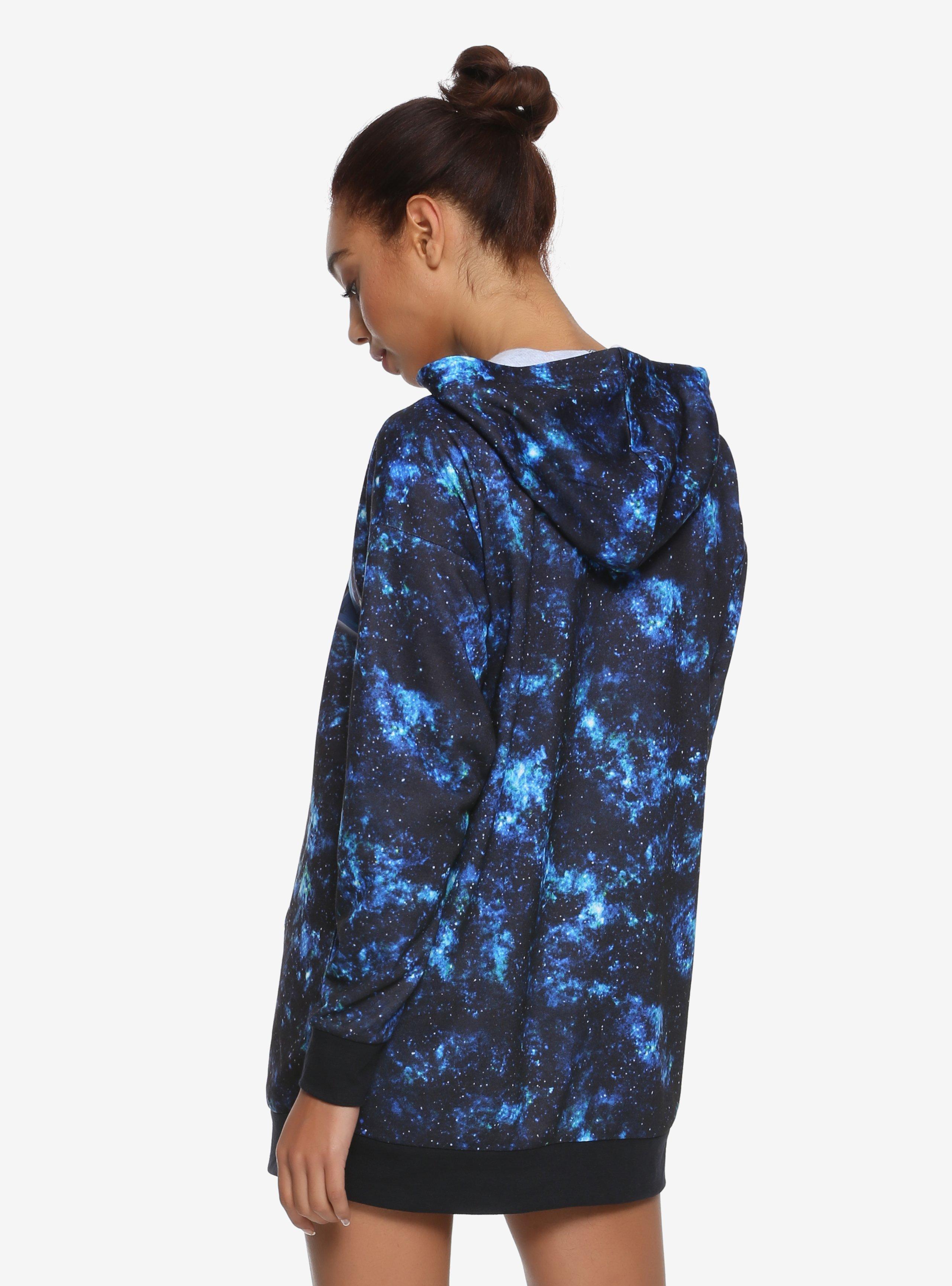 Doctor Who Galaxy TARDIS Hoodie Dress, , alternate