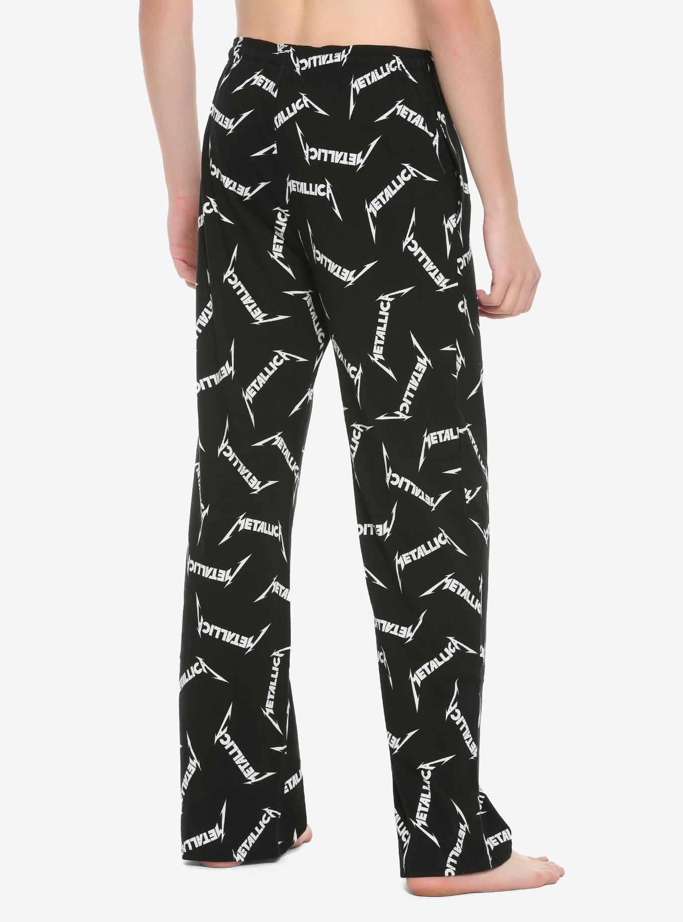 Metallica Logo Pajama Pants