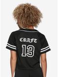 BlackCraft Craft 13 Girls Cropped Baseball Jersey, , alternate
