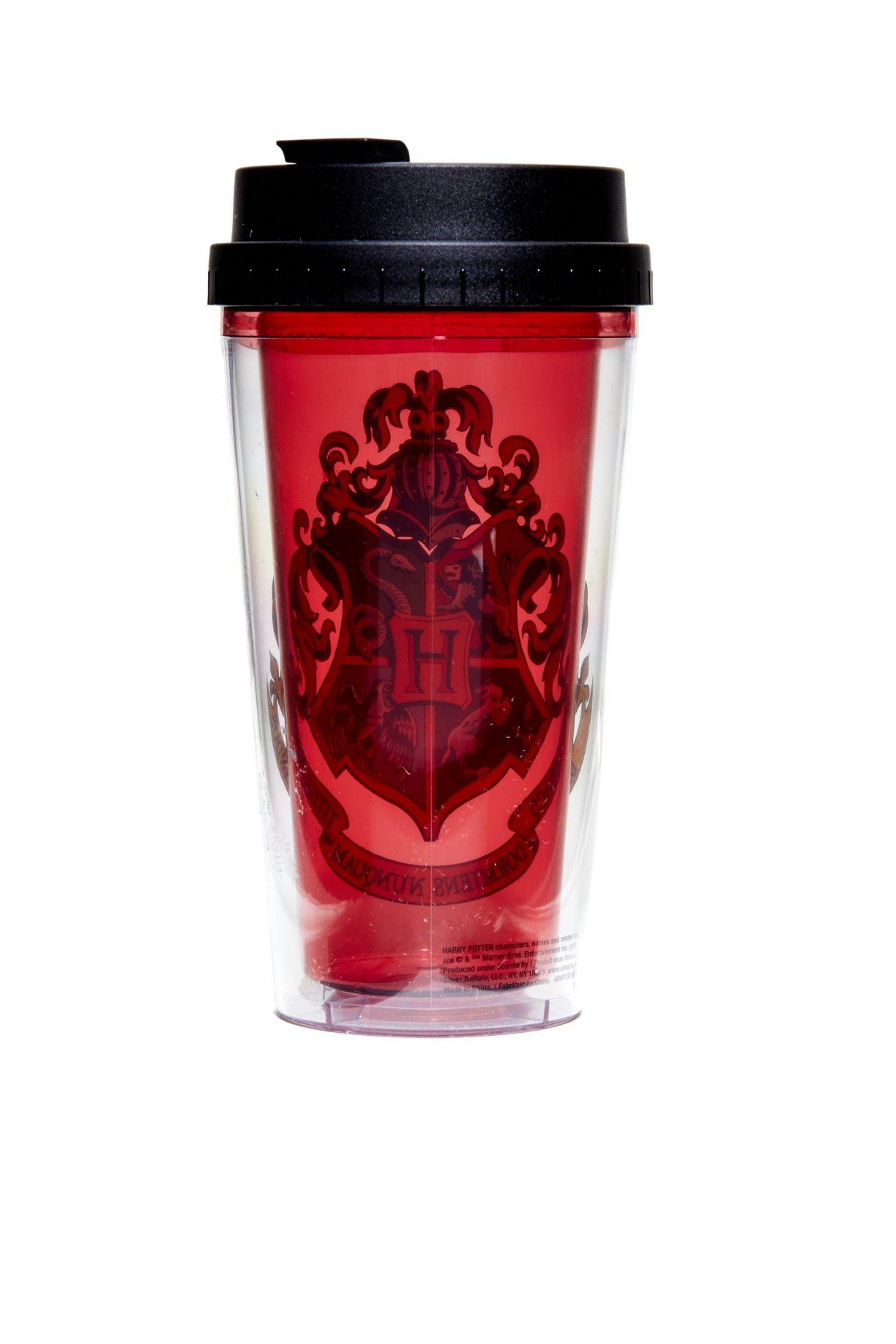 Harry Potter Hogwarts Crest Travel Tumbler, , alternate