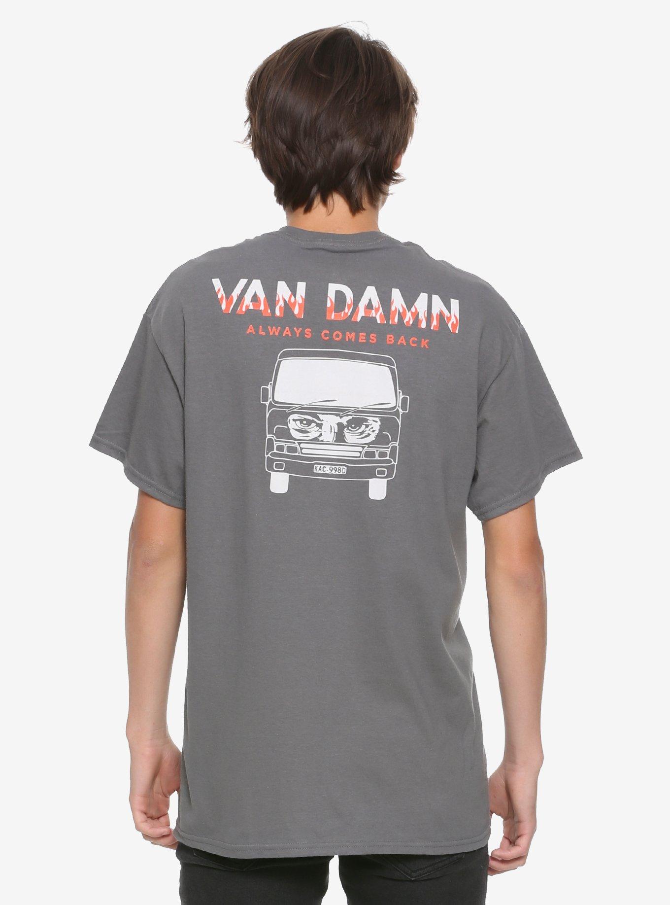 Sense8 Van Damn Bus Tours T-Shirt Hot Topic Exclusive, BLACK, alternate