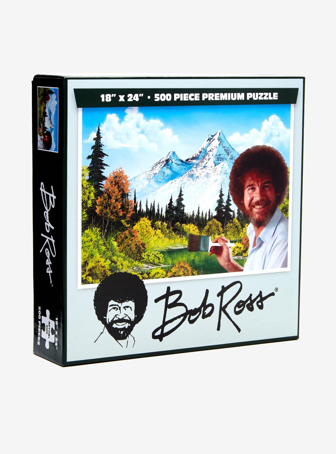 Bob Ross Mountain Painting Puzzle, , alternate
