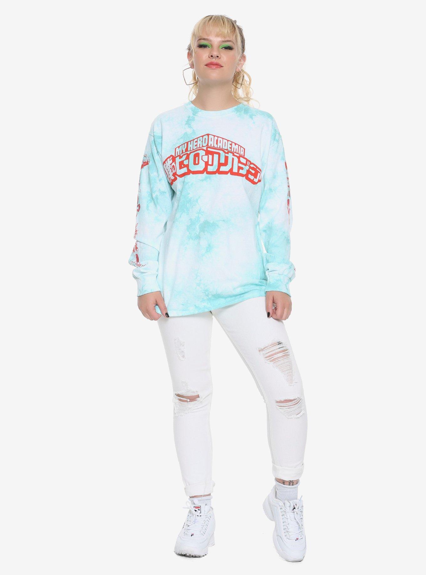 My Hero Academia Tie Dye Girls Long-Sleeve T-Shirt, , alternate