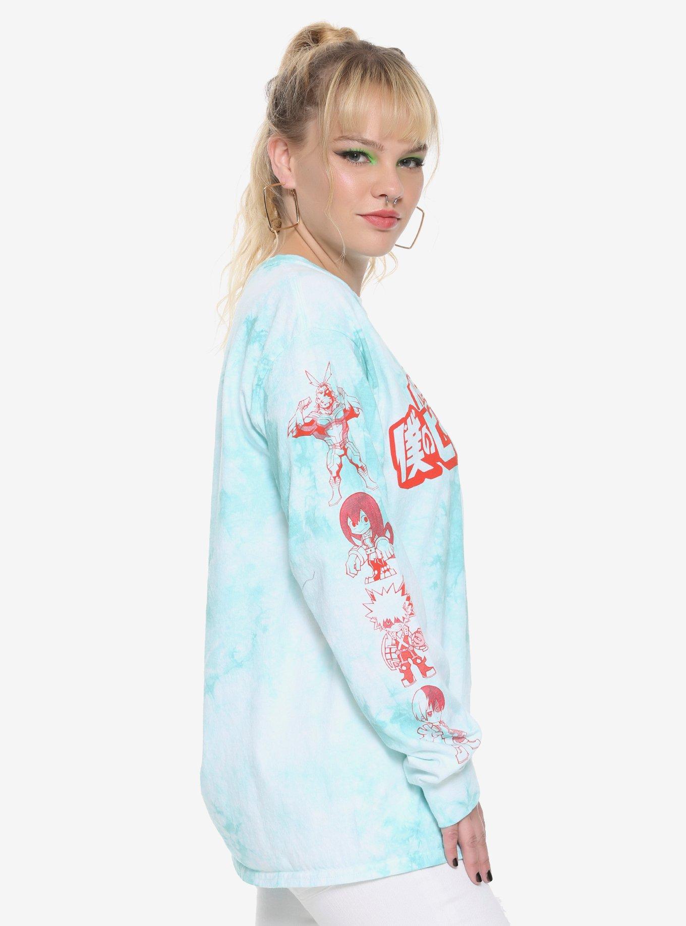 My Hero Academia Tie Dye Girls Long-Sleeve T-Shirt, , alternate