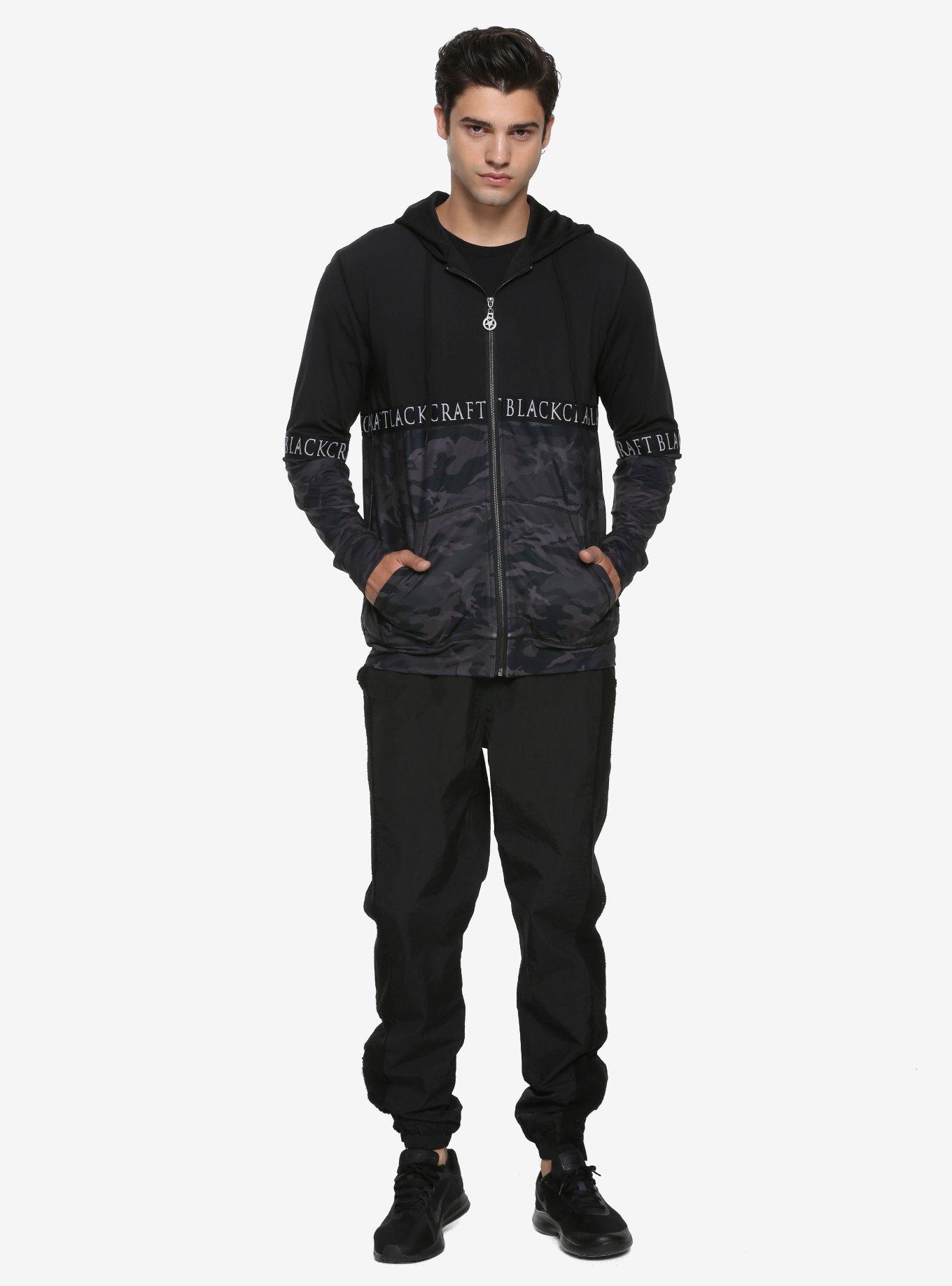 BlackCraft Color-Block Camo Hoodie, , alternate