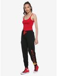 This Is Fine Fire Girls Jogger Pants, , alternate