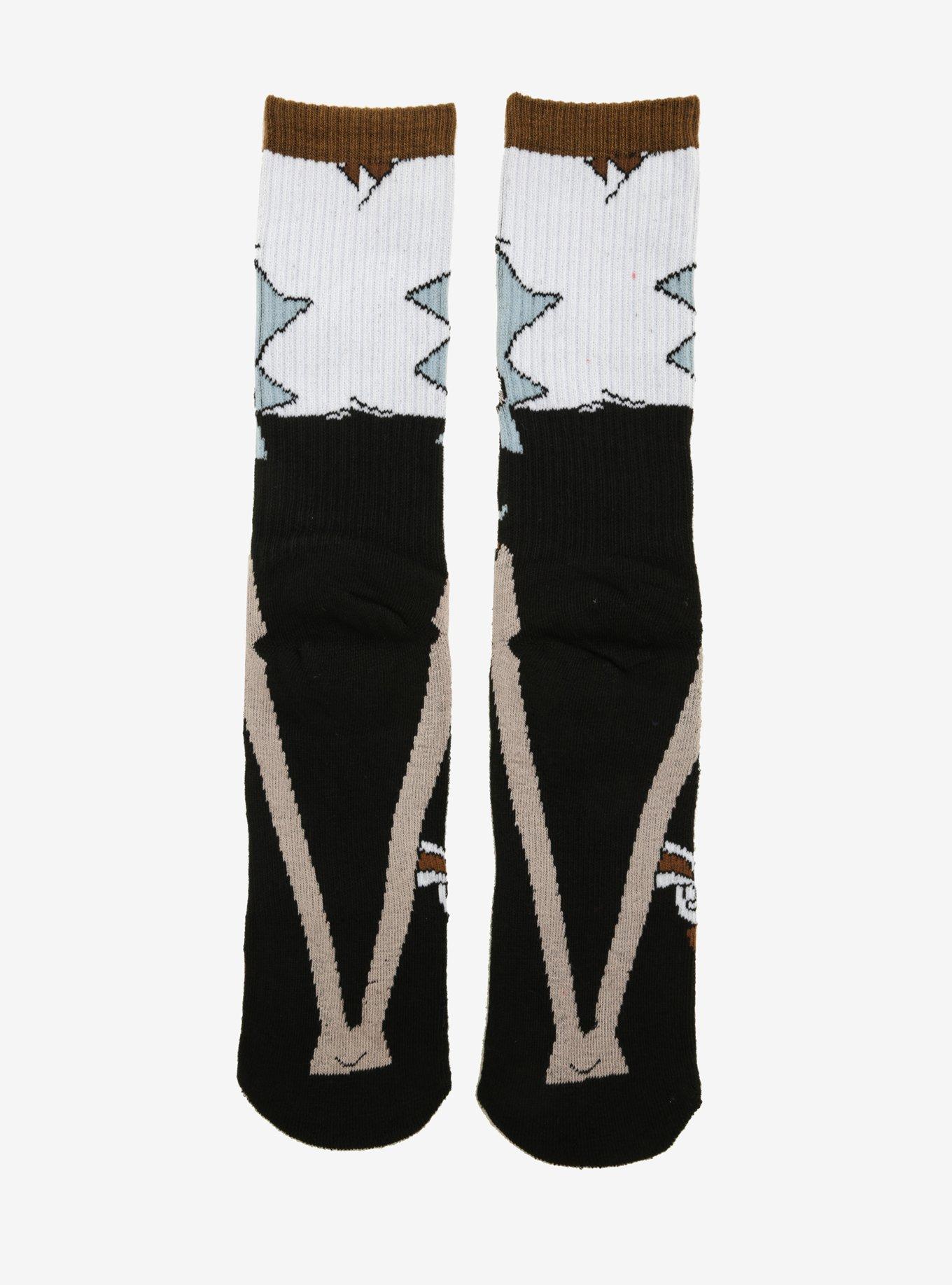 Rick And Morty Sombrero Rick Socks - BoxLunch Exclusive, , alternate