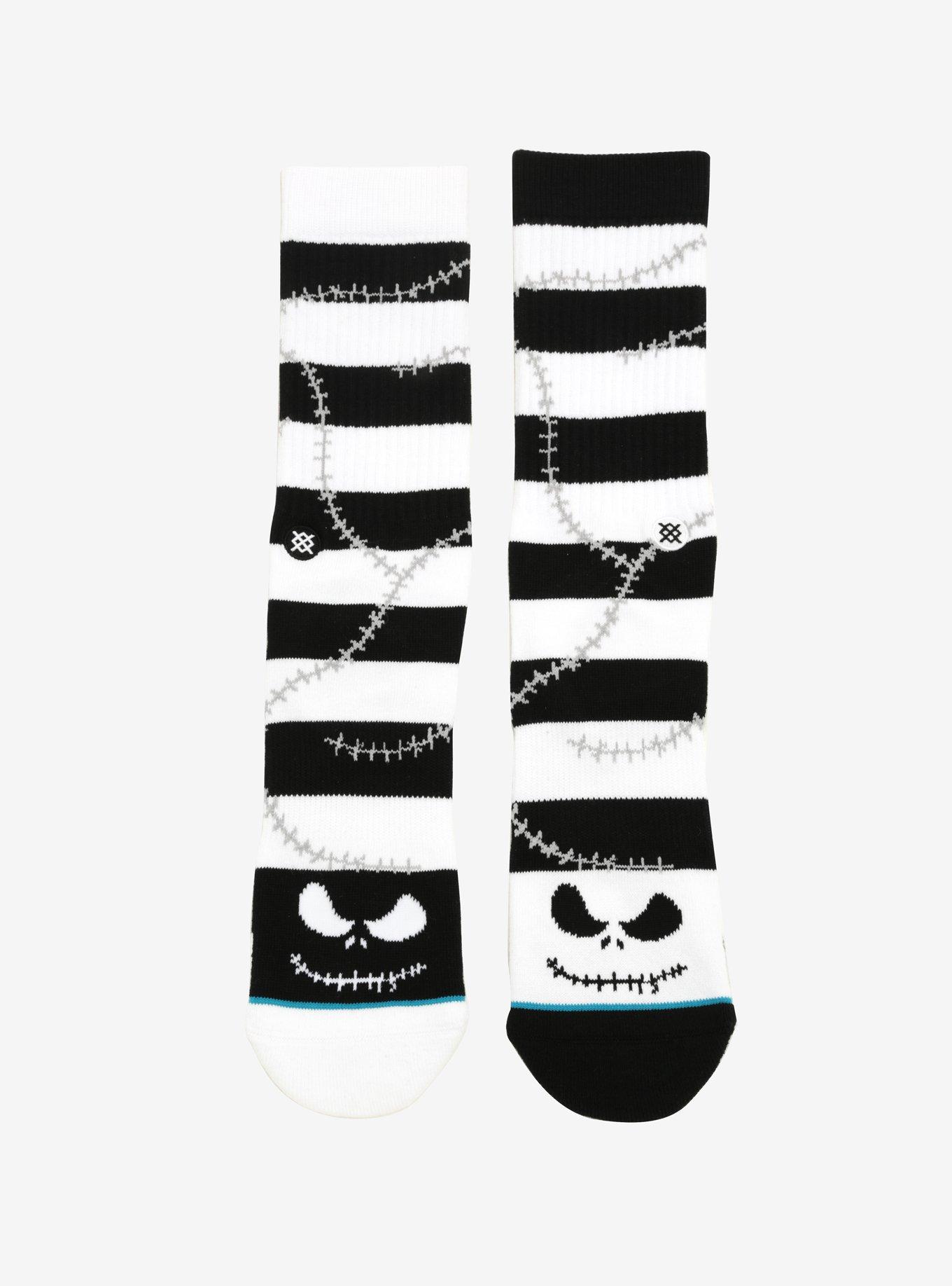 Stance The Nightmare Before Christmas Stitches Socks - BoxLunch Exclusive, , alternate