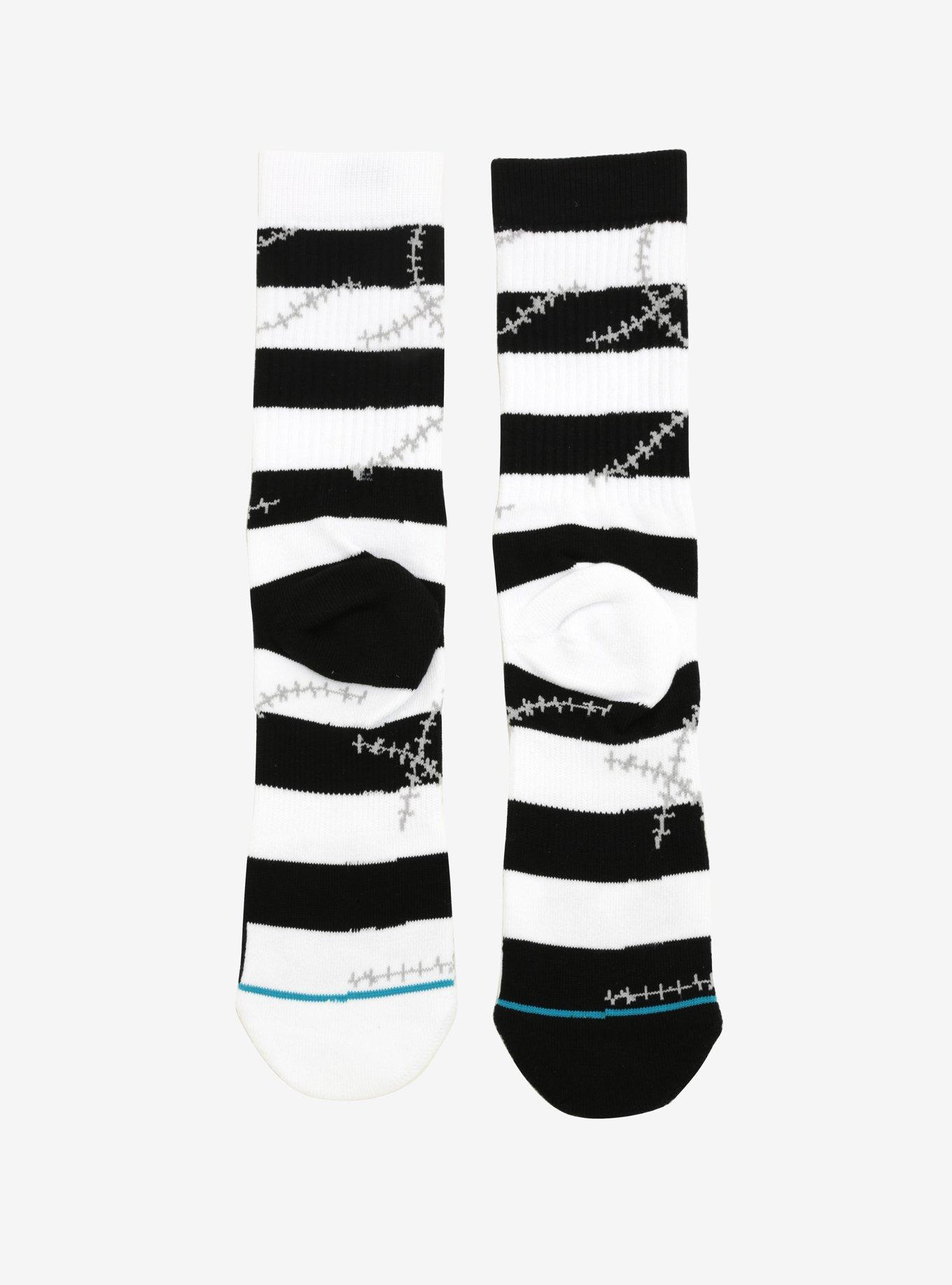 Stance The Nightmare Before Christmas Stitches Socks - BoxLunch Exclusive, , alternate