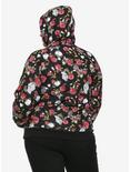 Disney's Beauty And The Beast Floral Objects Girls Hoodie Plus Size, MULTICOLOR, alternate
