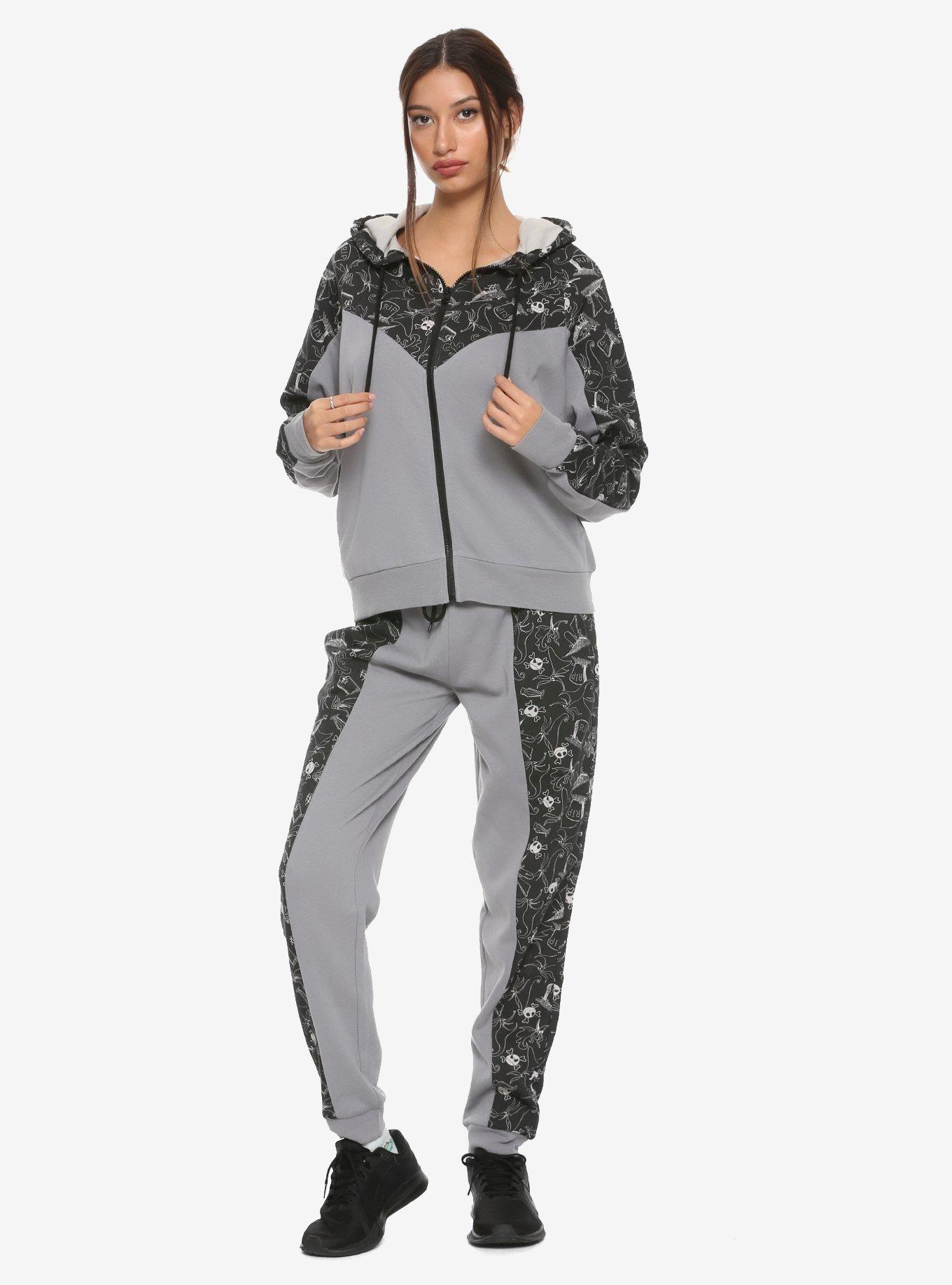 The Nightmare Before Christmas Zero Girls Hoodie, BLACK, alternate
