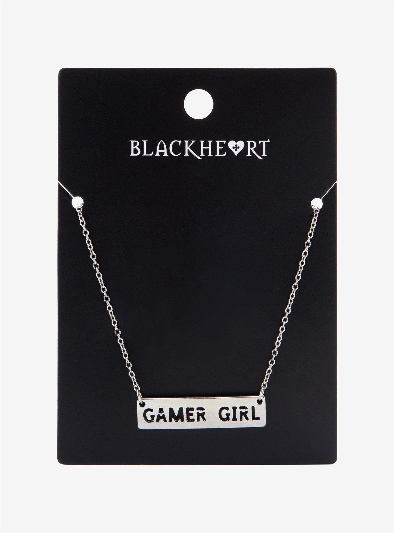 Gamer Girl Necklace, , alternate