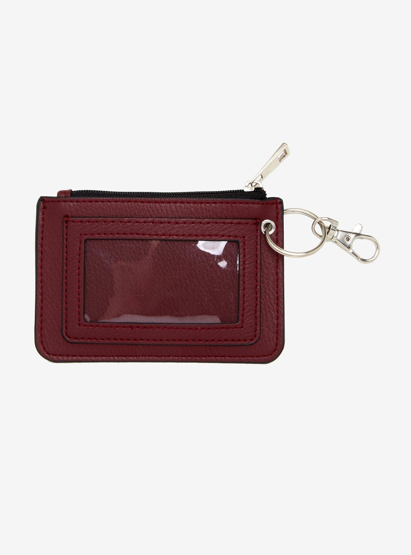 Supernatural Burgundy Badge Key Ring ID Wallet, , alternate